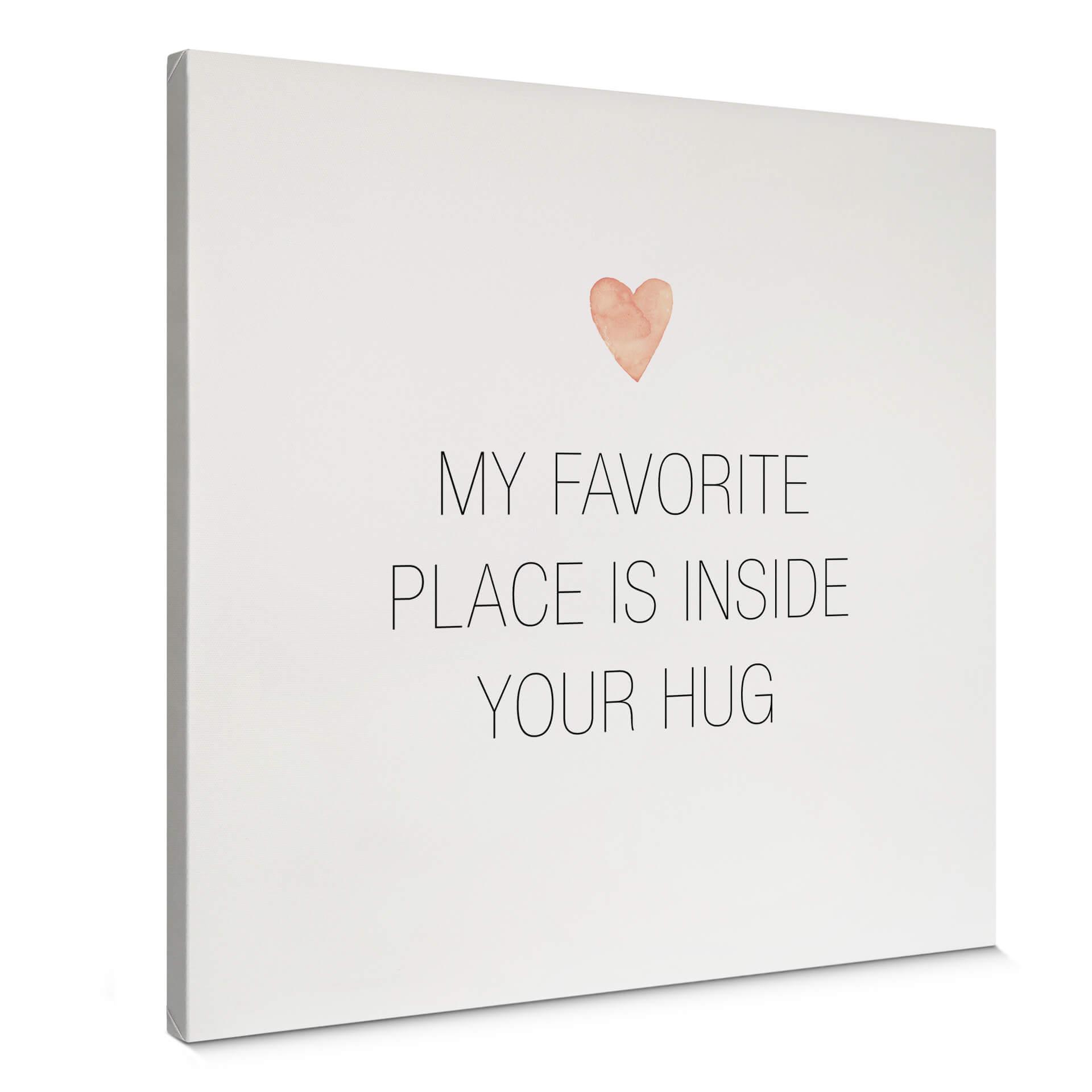 Canvasbillede - Confetti & Cream - Favorite Place