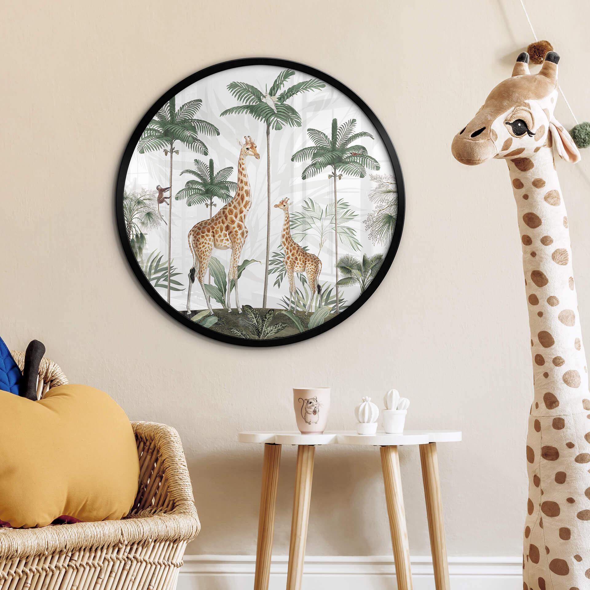 Plakat Kikki Belle - Giraffes
