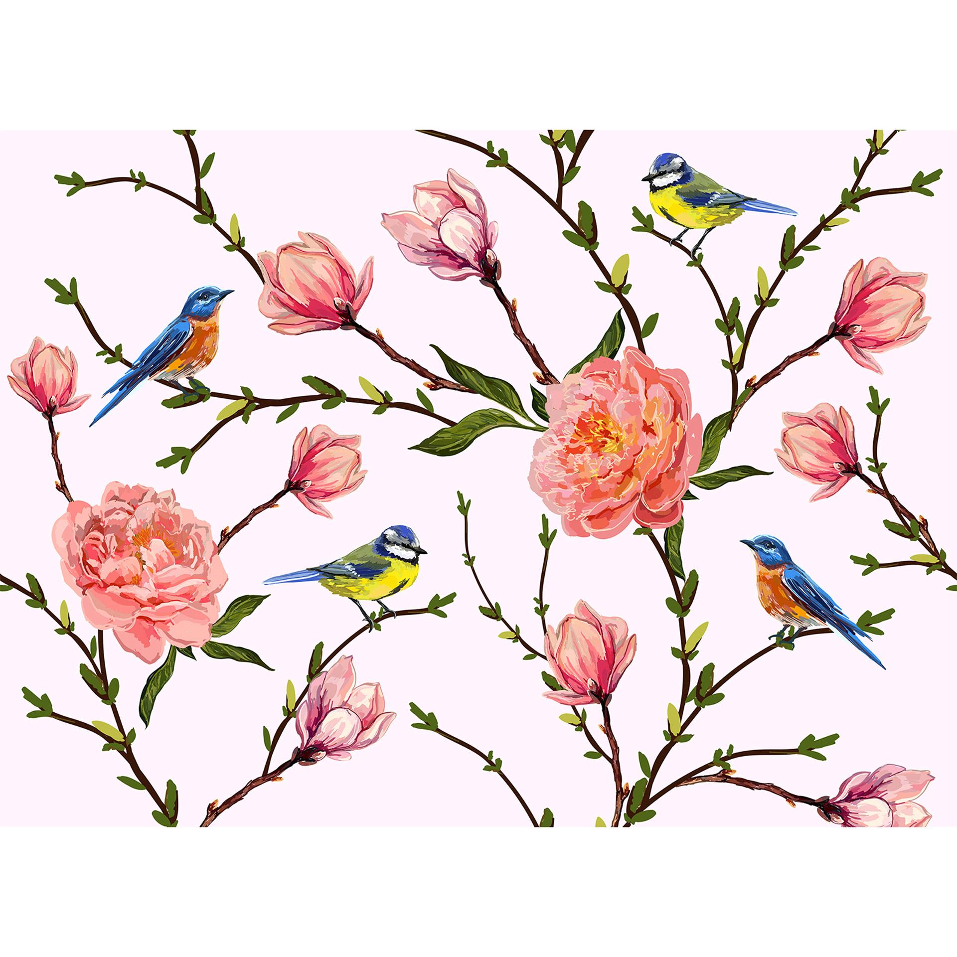 Livingwalls Fotobehang Designwalls Little Birds