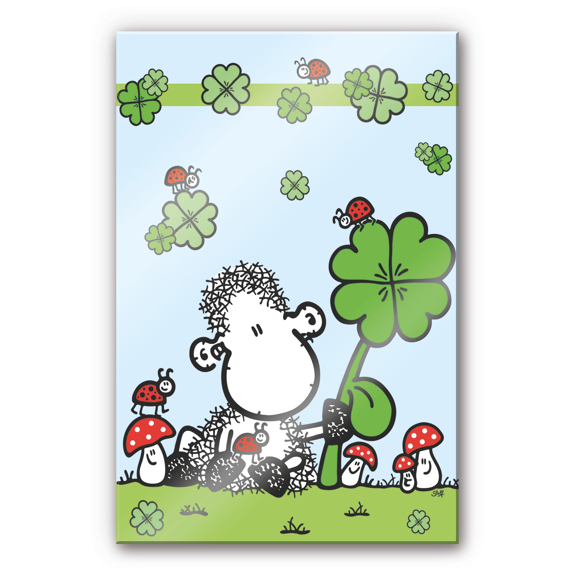 Akrylbillede sheepworld Held og lykke