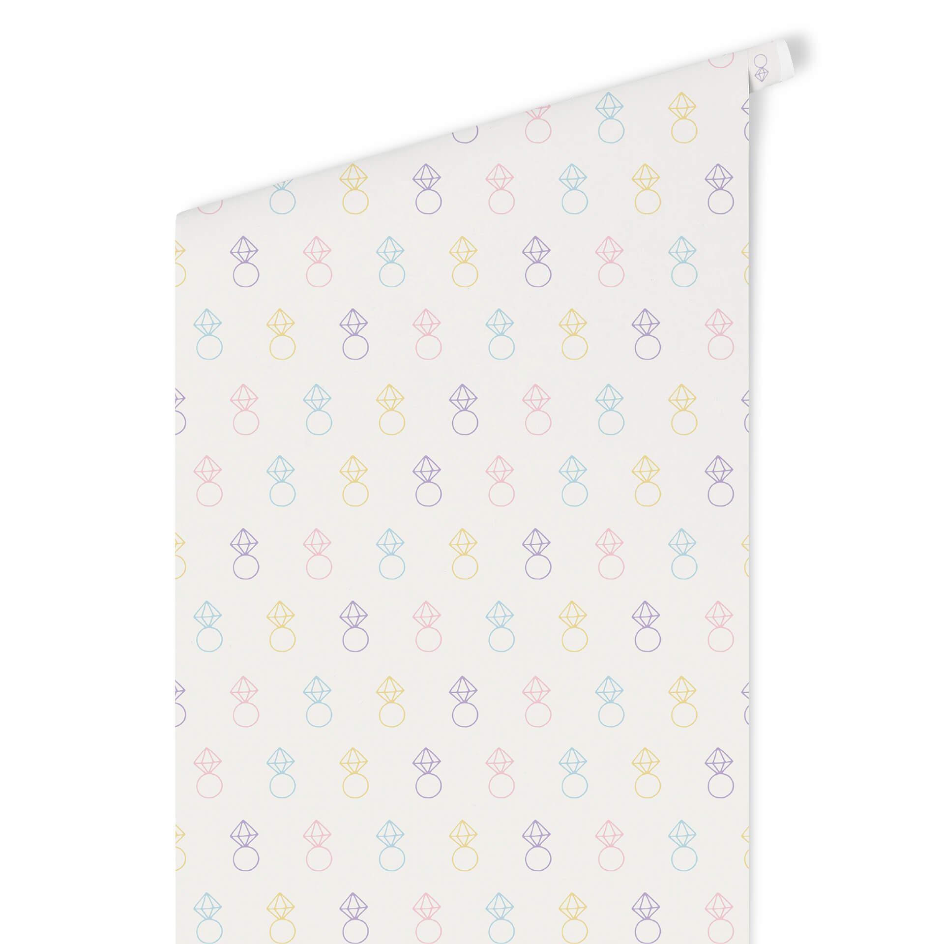 Patroonbehang Diamonds are a girls…