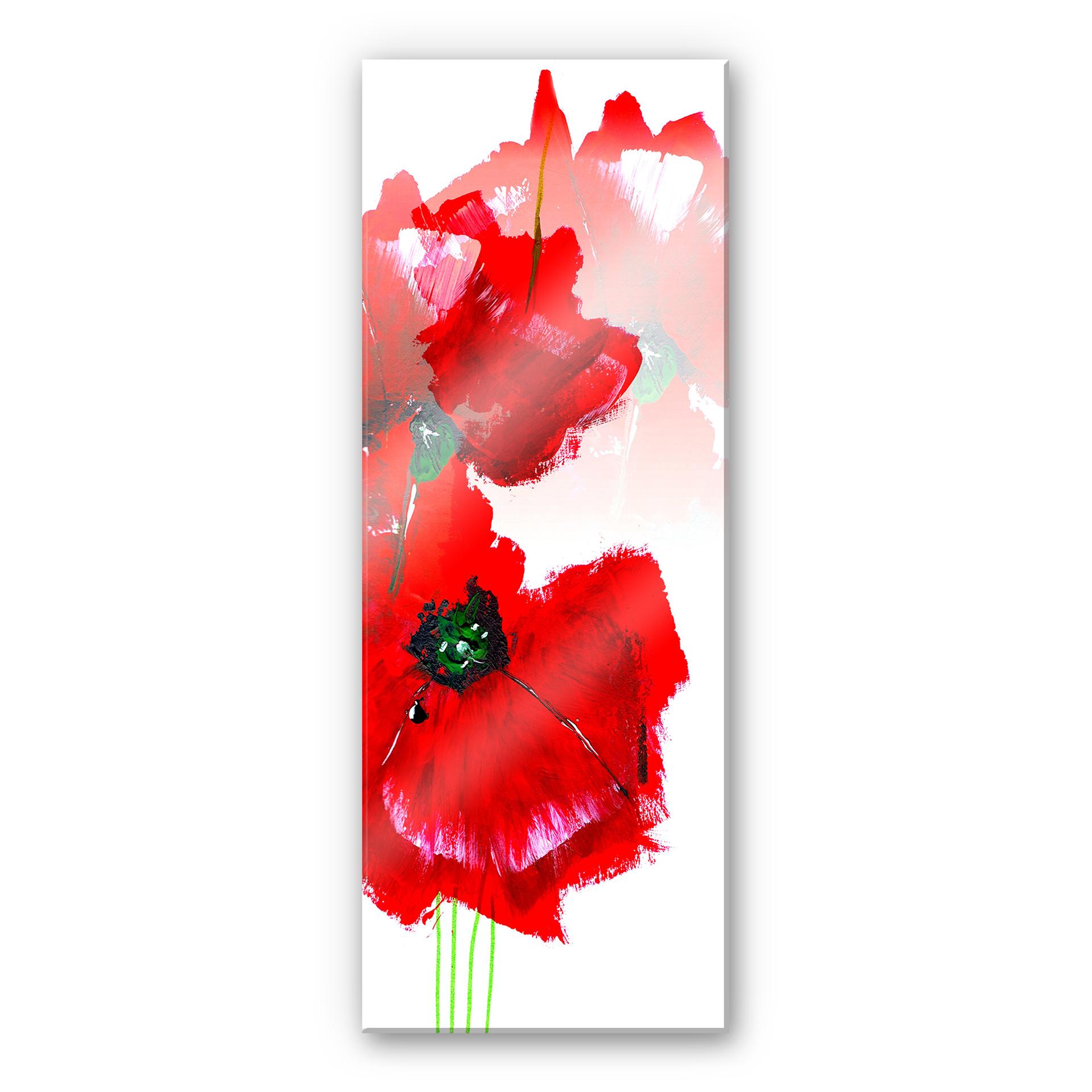 Akrylbillede Niksic - Papaver - Panorama