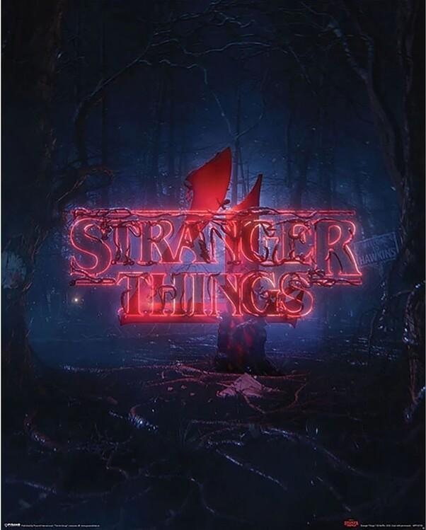 Filmplakat Stranger Things 4 - Season 4 Teaser, plakat (40 x 50 cm)