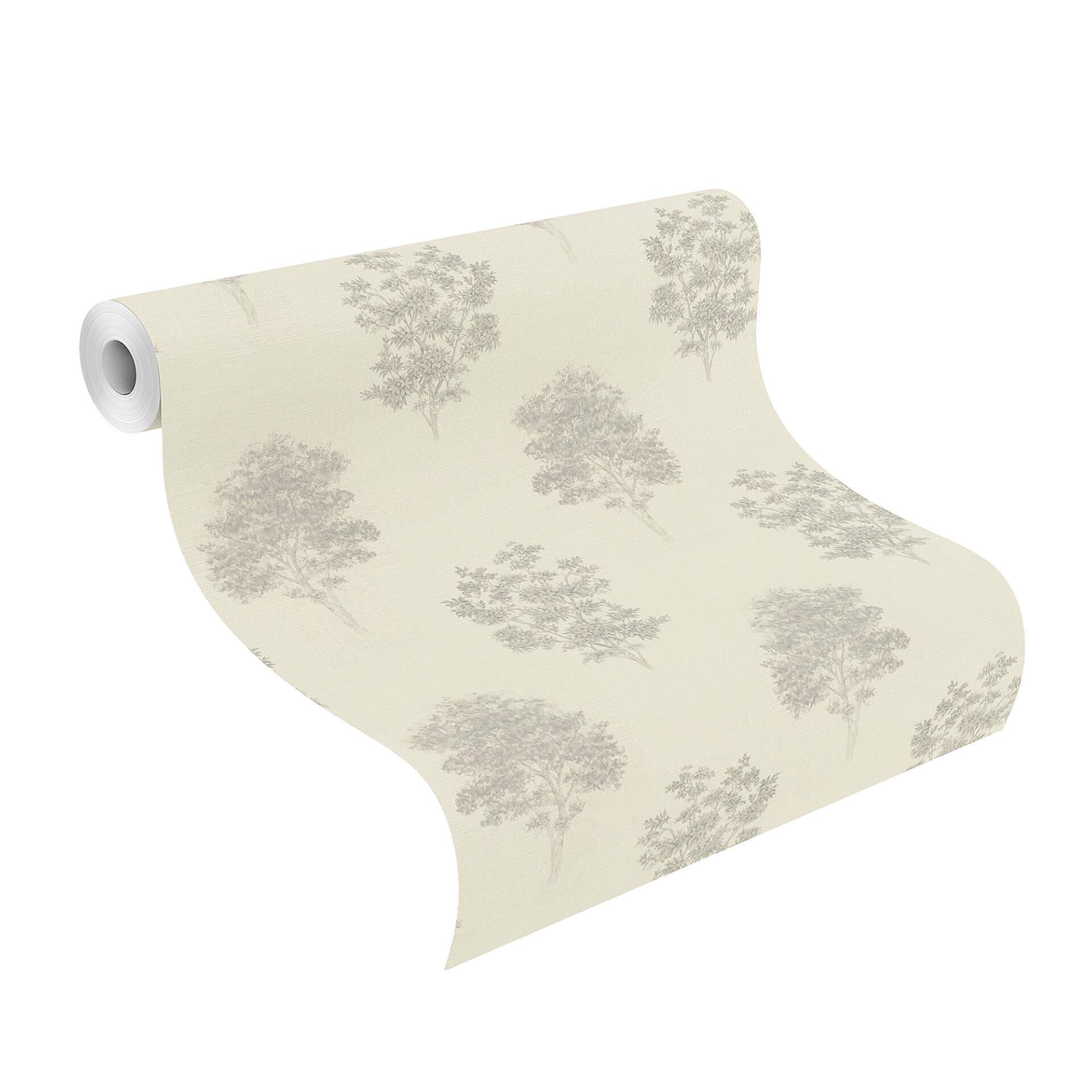 Rasch Lazy Sunday 2 Vliestapete Creme, Taupe