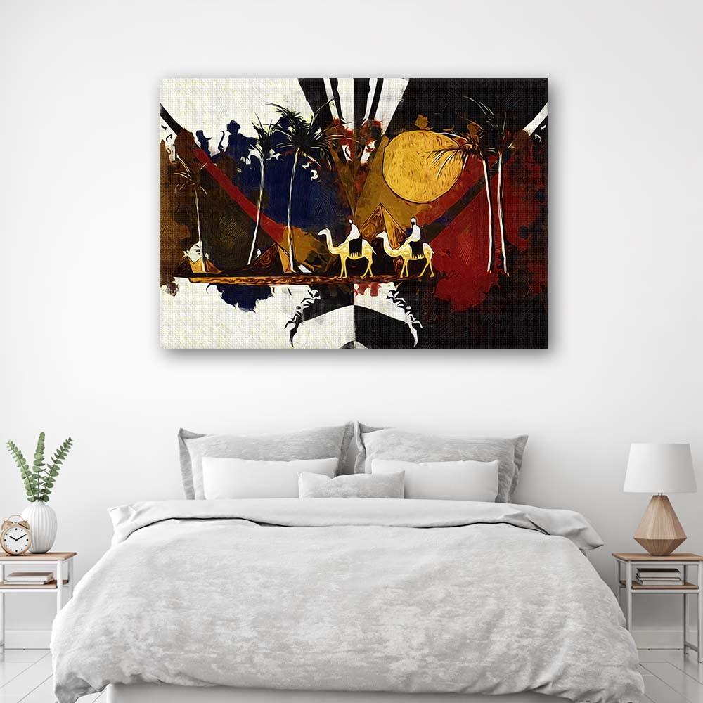 Canvasbillede, Afrikansk landskab