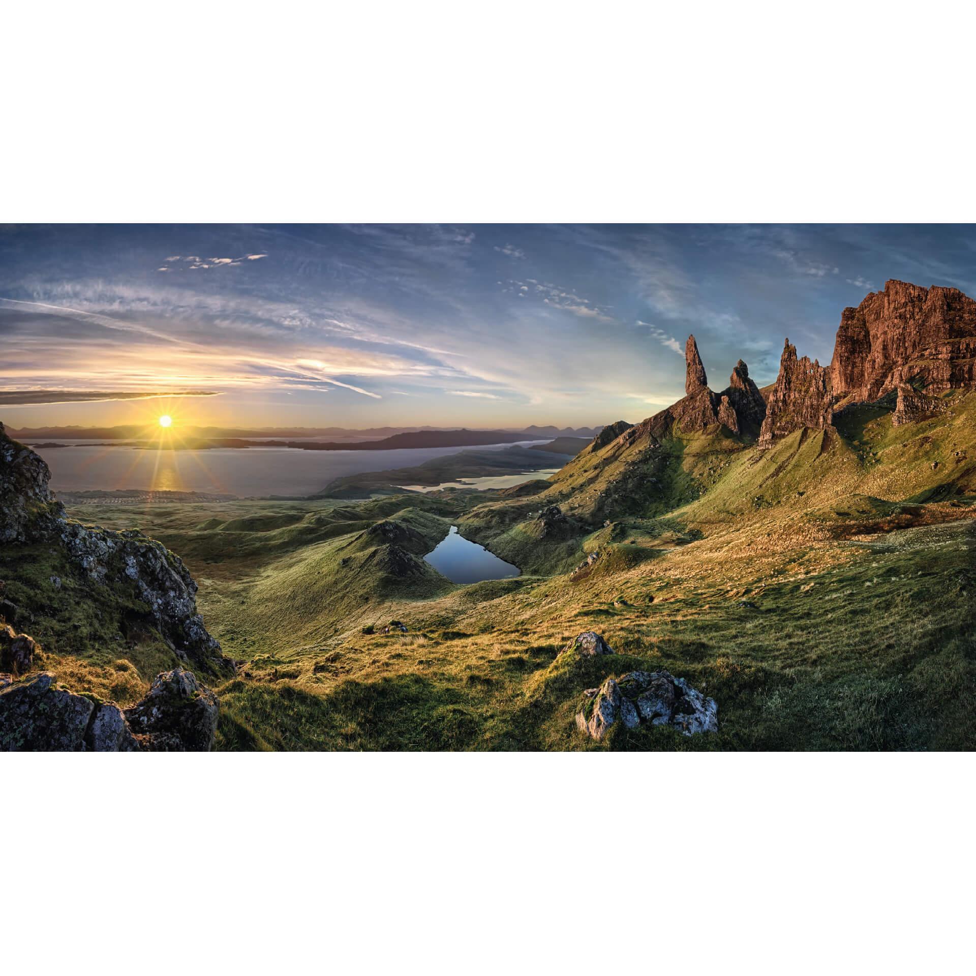 Fotobehang Schweiger - The Old Man of Storr
