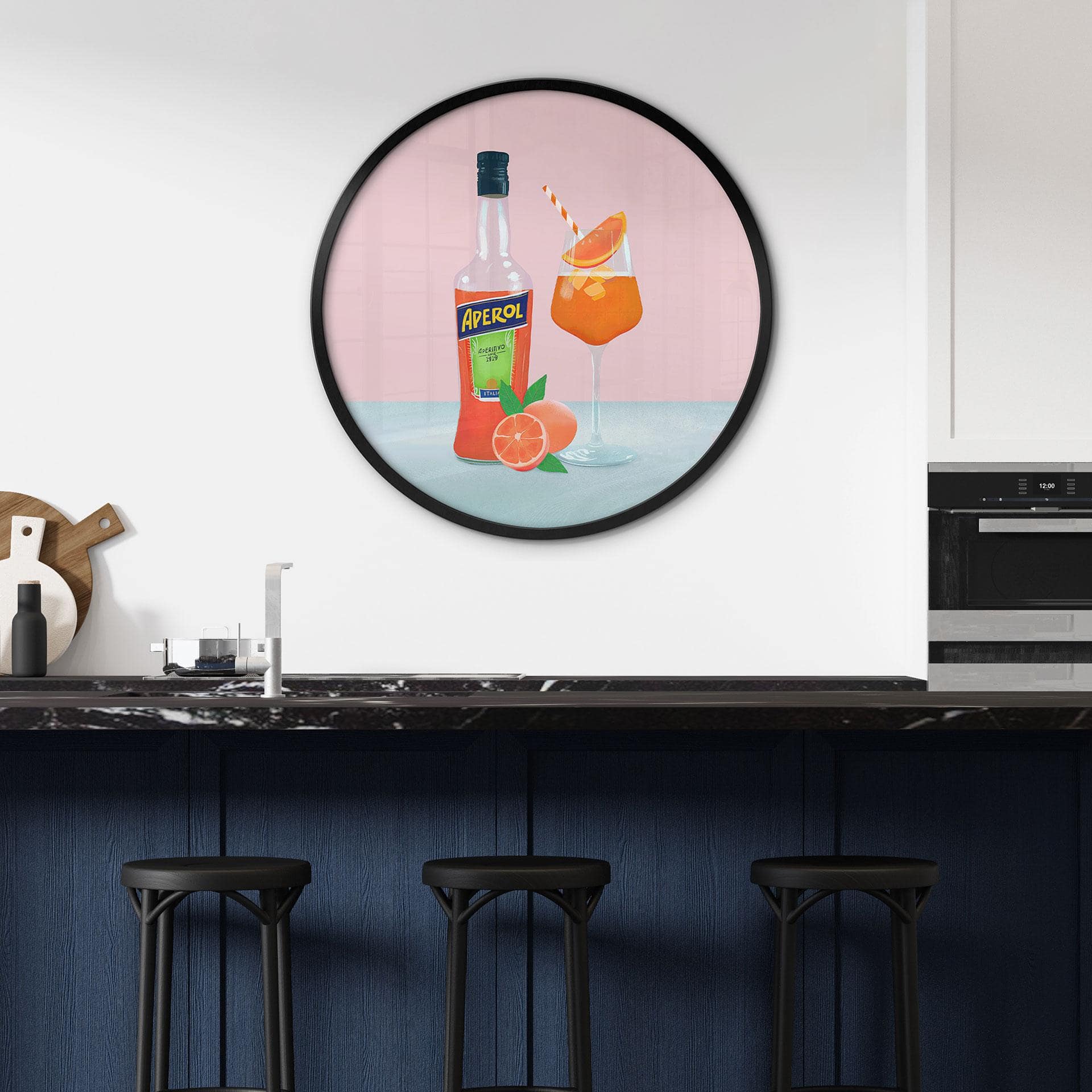 Póster Aperol Spritz - Lizde - Redondo