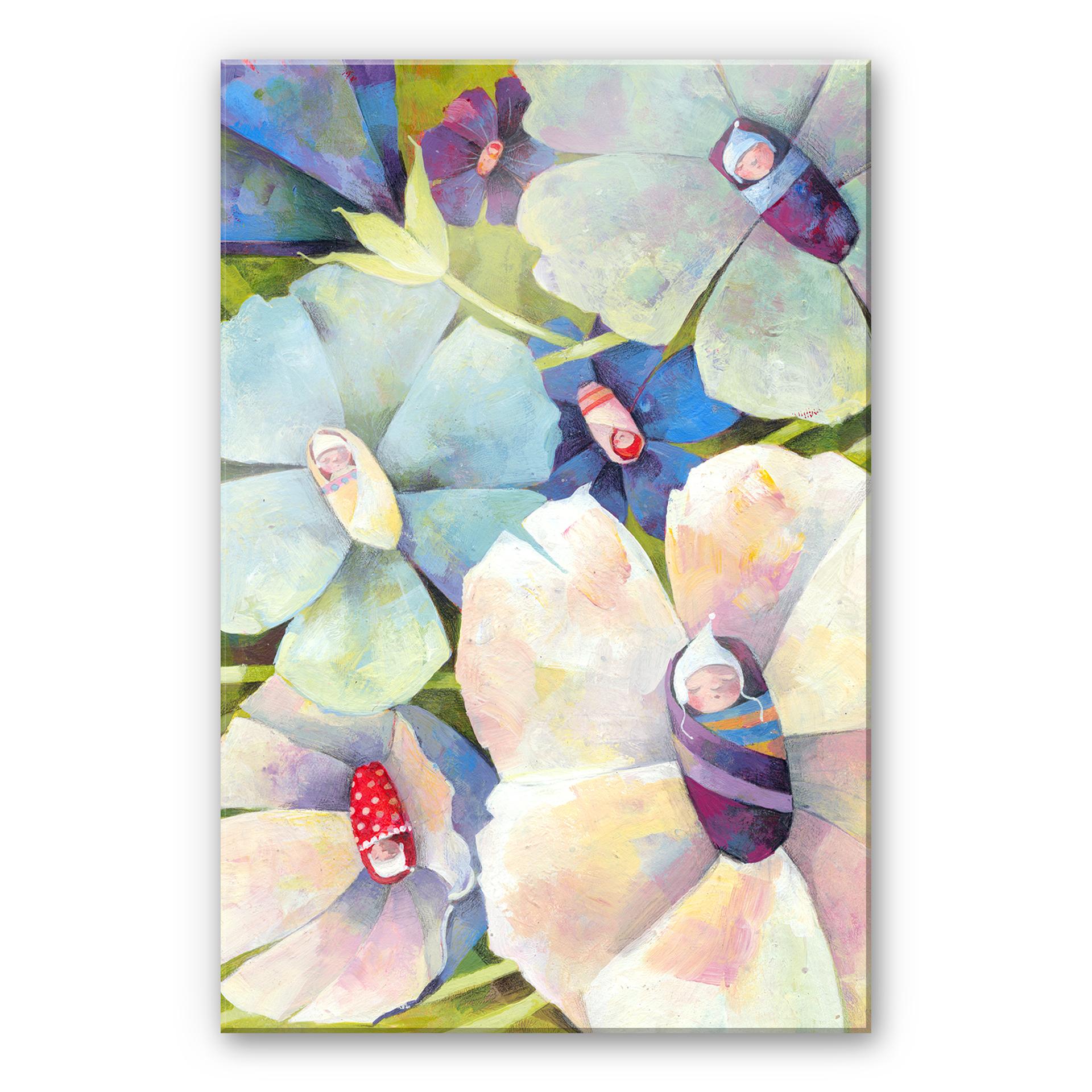 Akrylbillede Blanz - Blossom babies