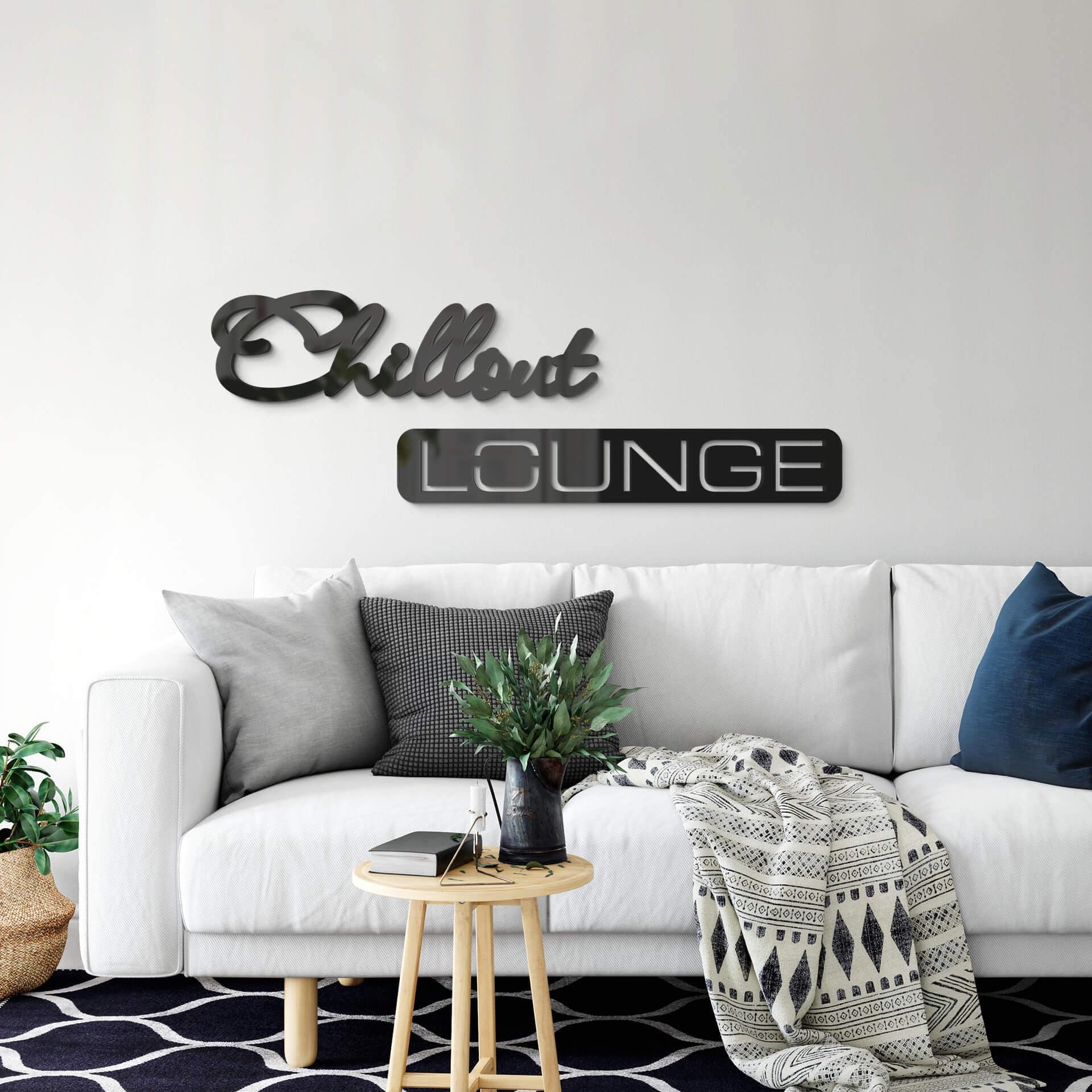 Letras acrílicas Chillout Lounge