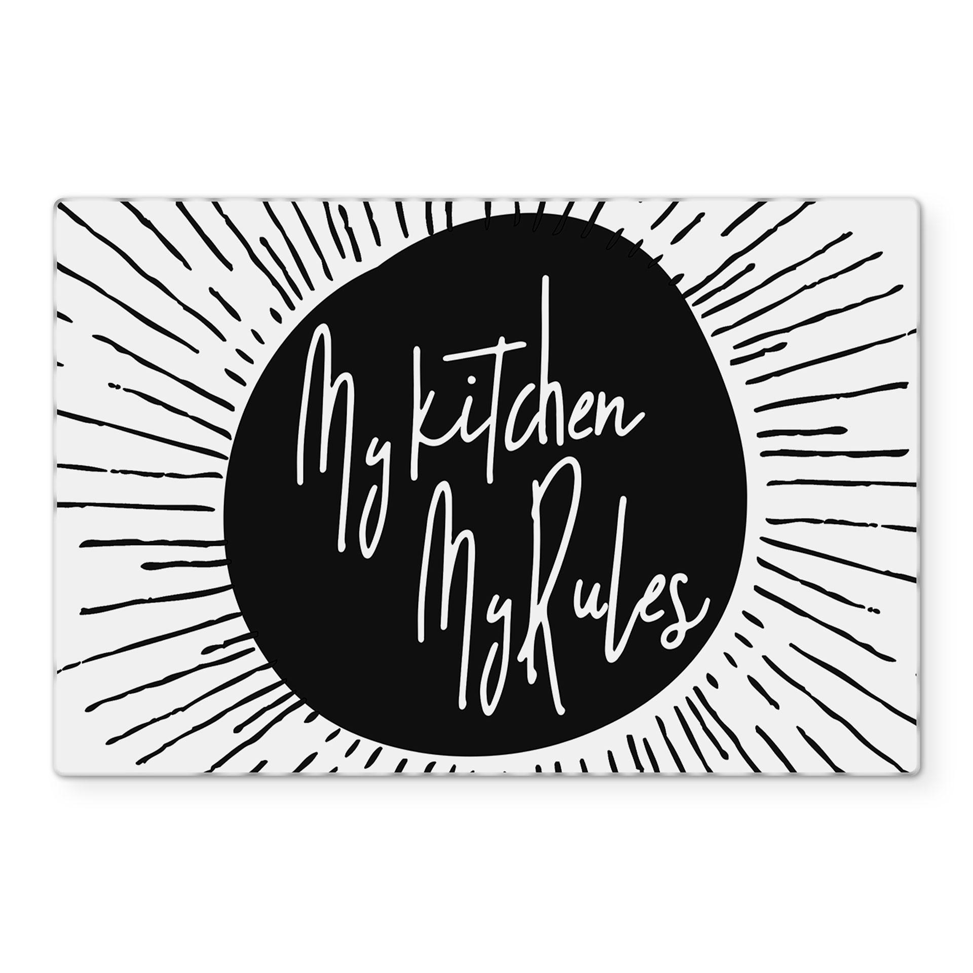 Stænkplade - My kitchen my rules