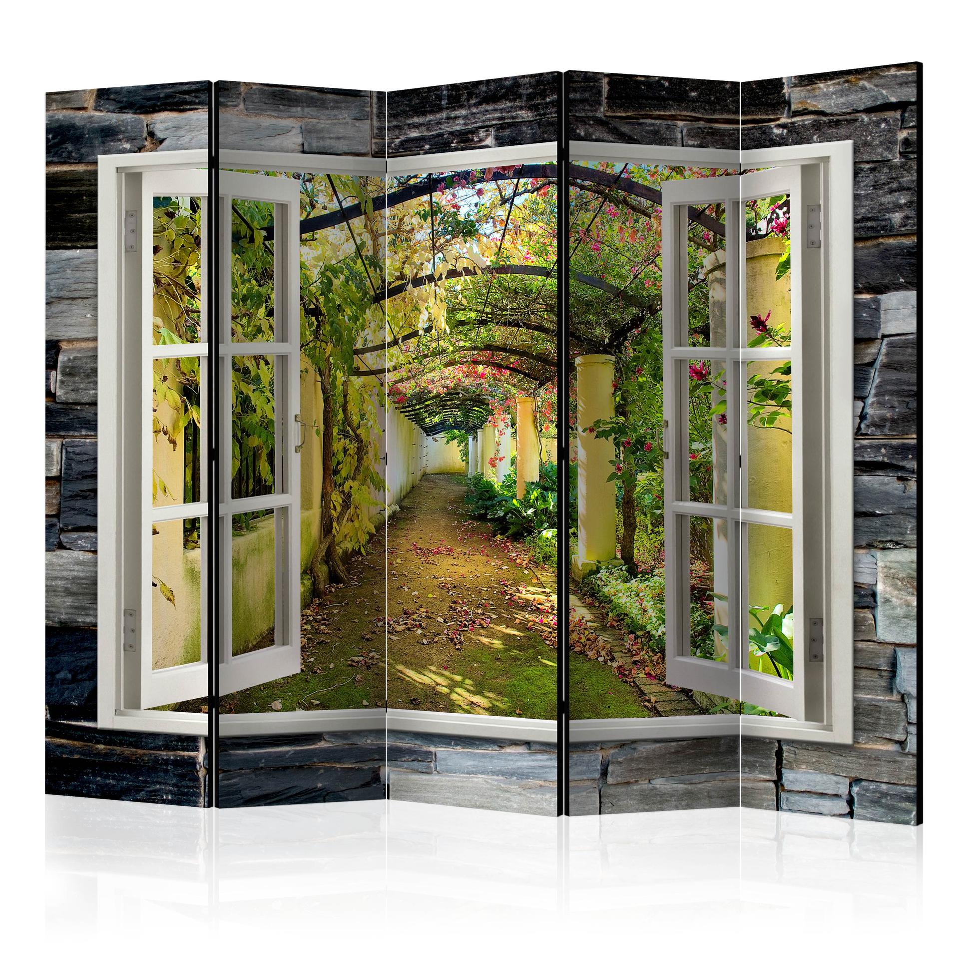 Schermo divisorio - Giardino segreto, 3 pezzi