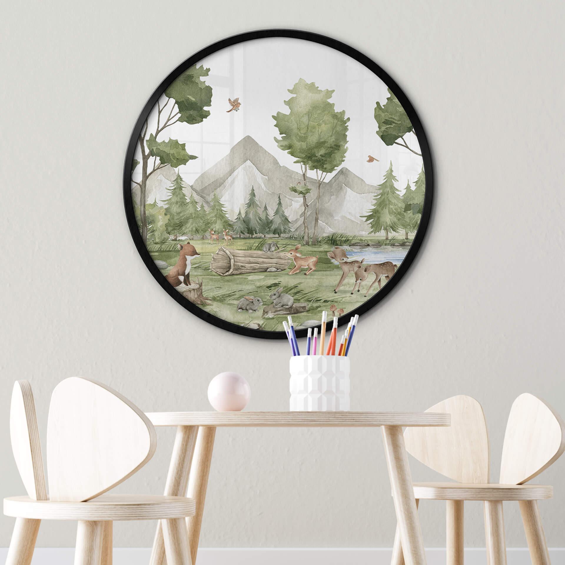 Plakat Oliver Robins - Cute Forest Animals
