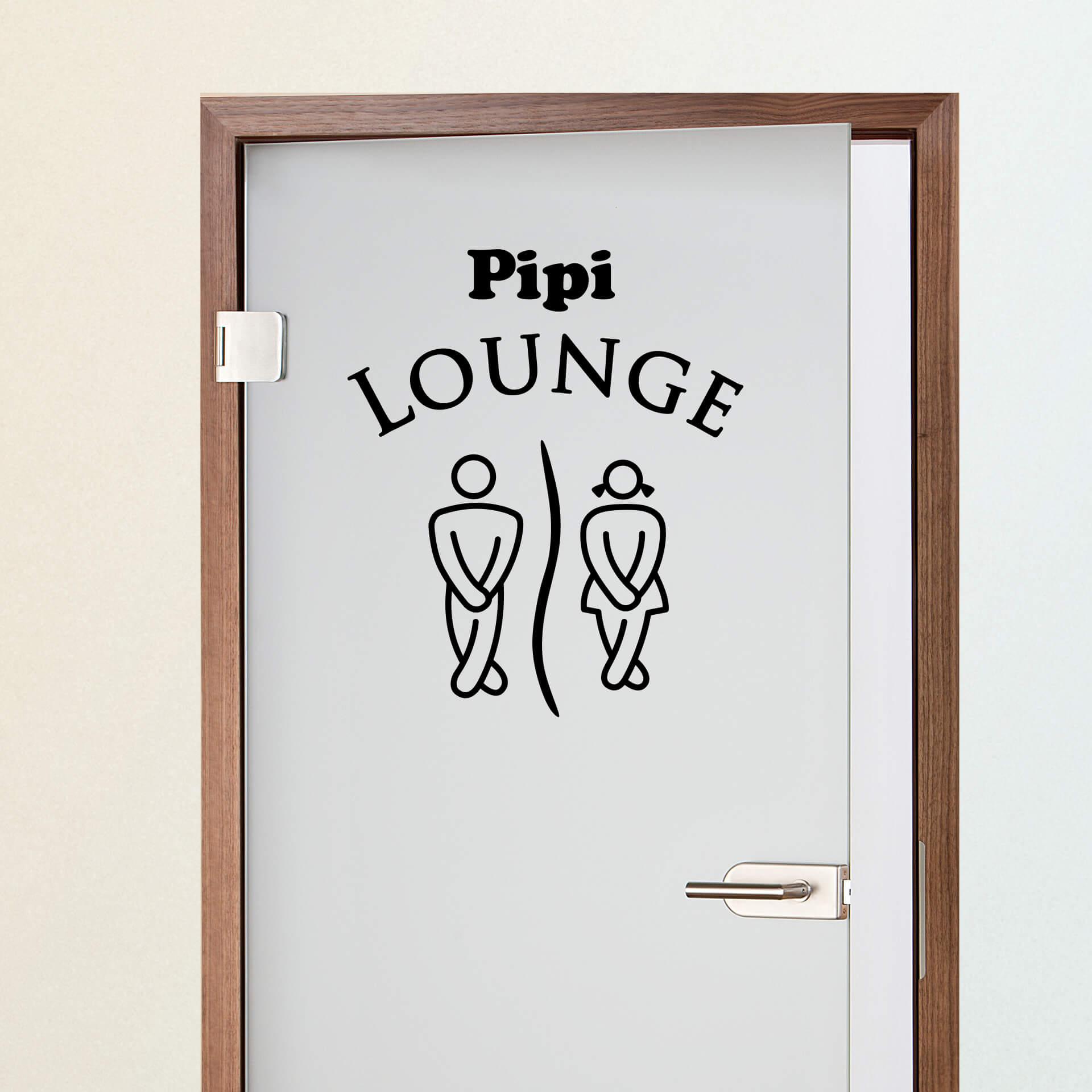 Sticker mural - Pipi Lounge 2