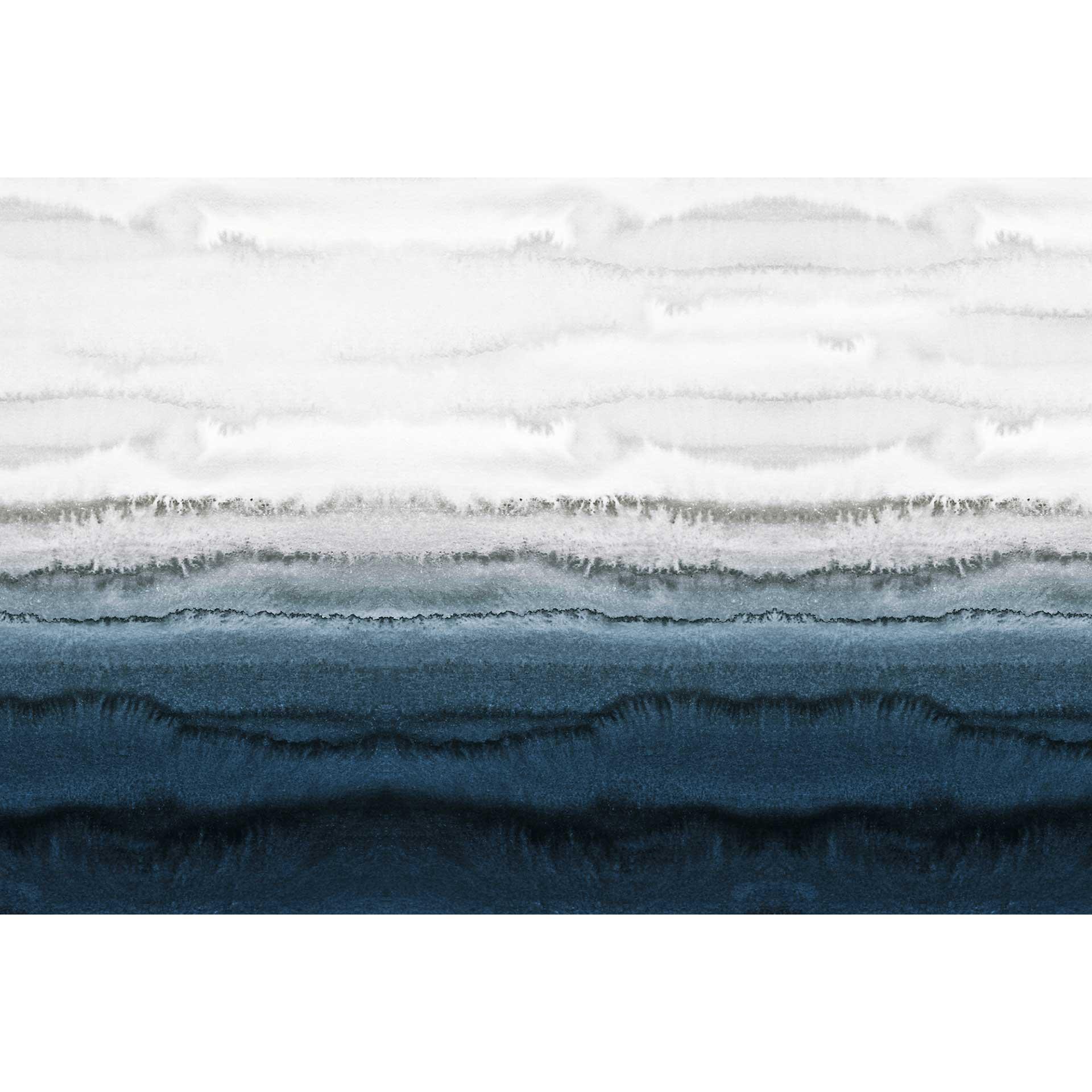 Livingwalls papier peint photo ARTist Within theTides  bleu, gris, blanc