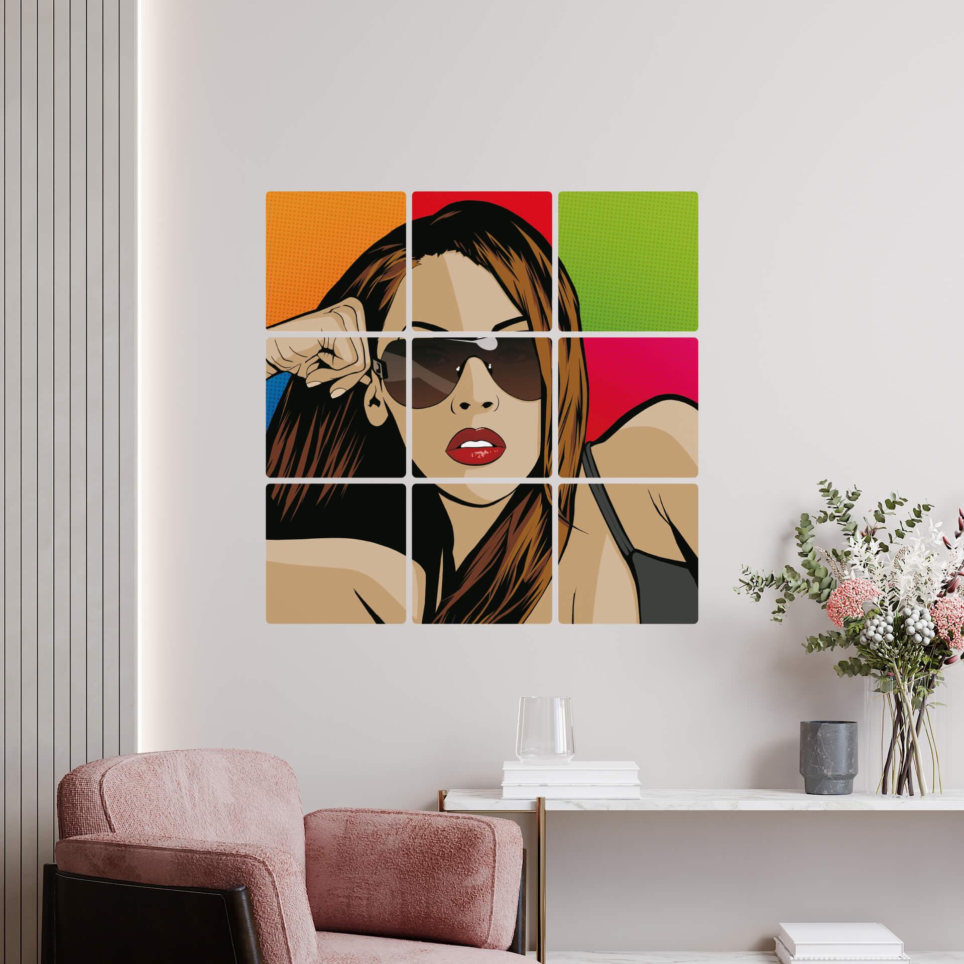 Wallsticker - Kvindelig Skønhed 2