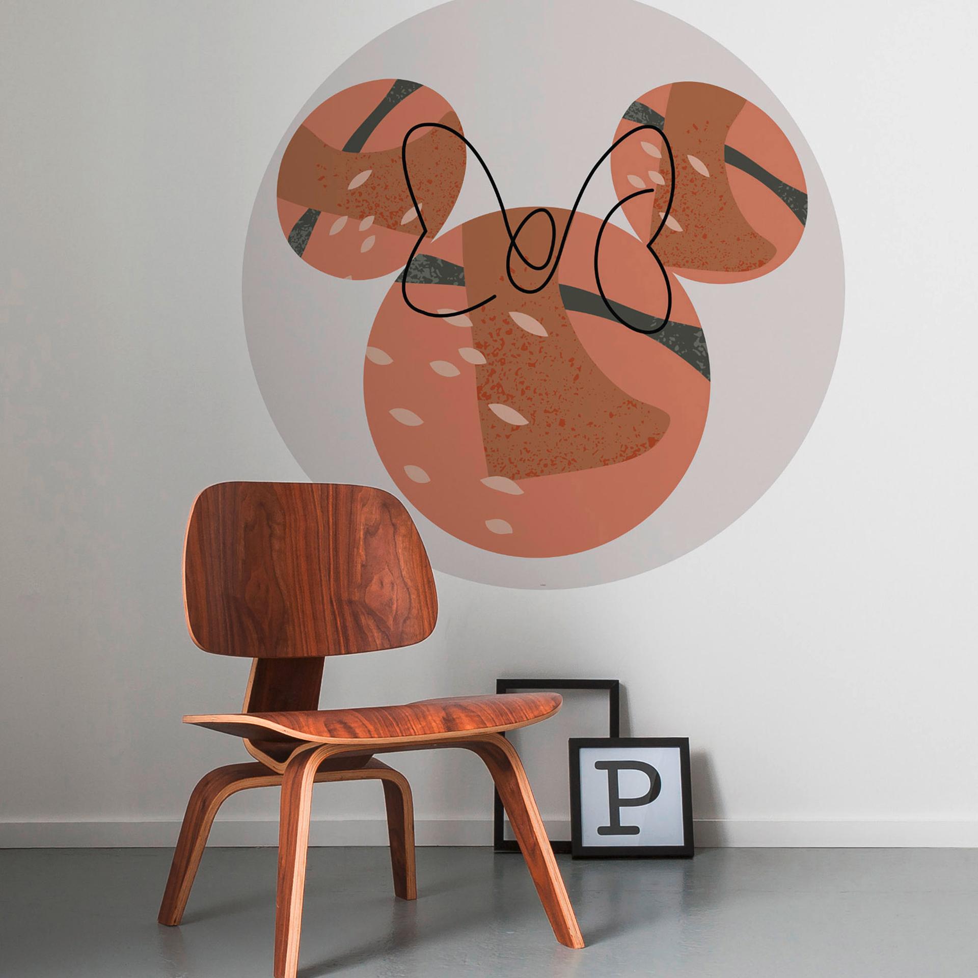 zelfklevend behang - Minnie Terra - 125 x 125 cm