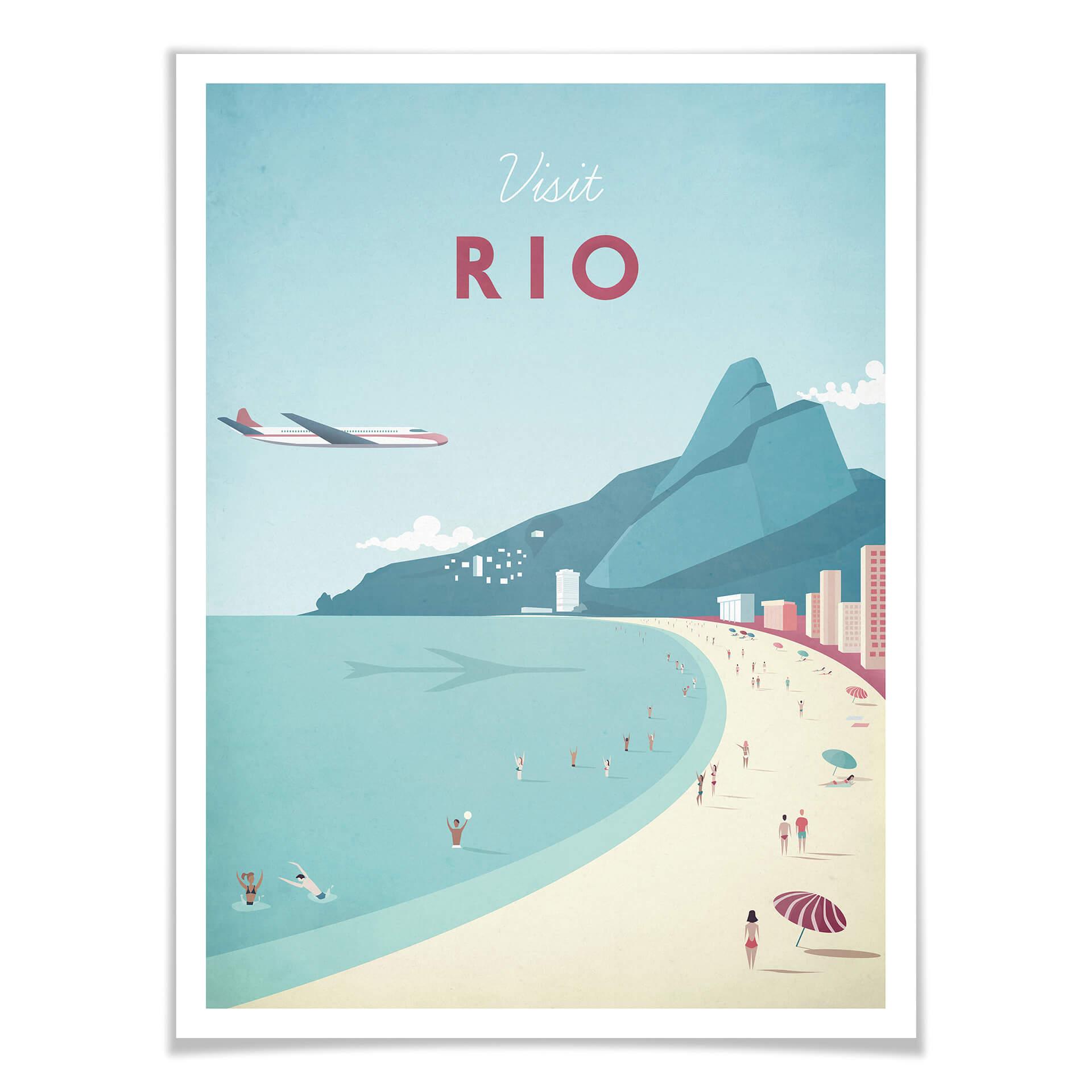 Póster Rivers - Río de Janeiro