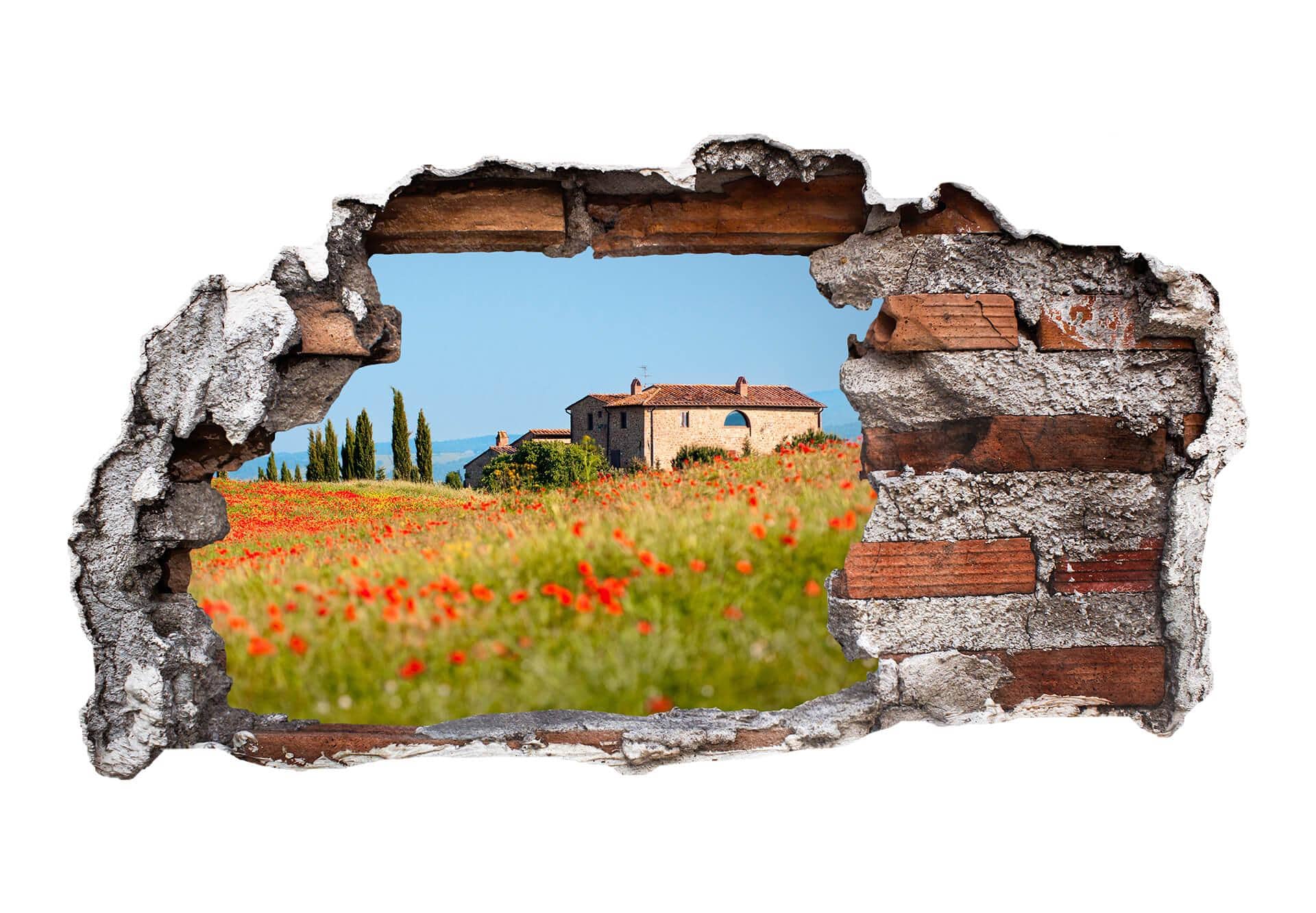 Adesivo 3D – Toscana