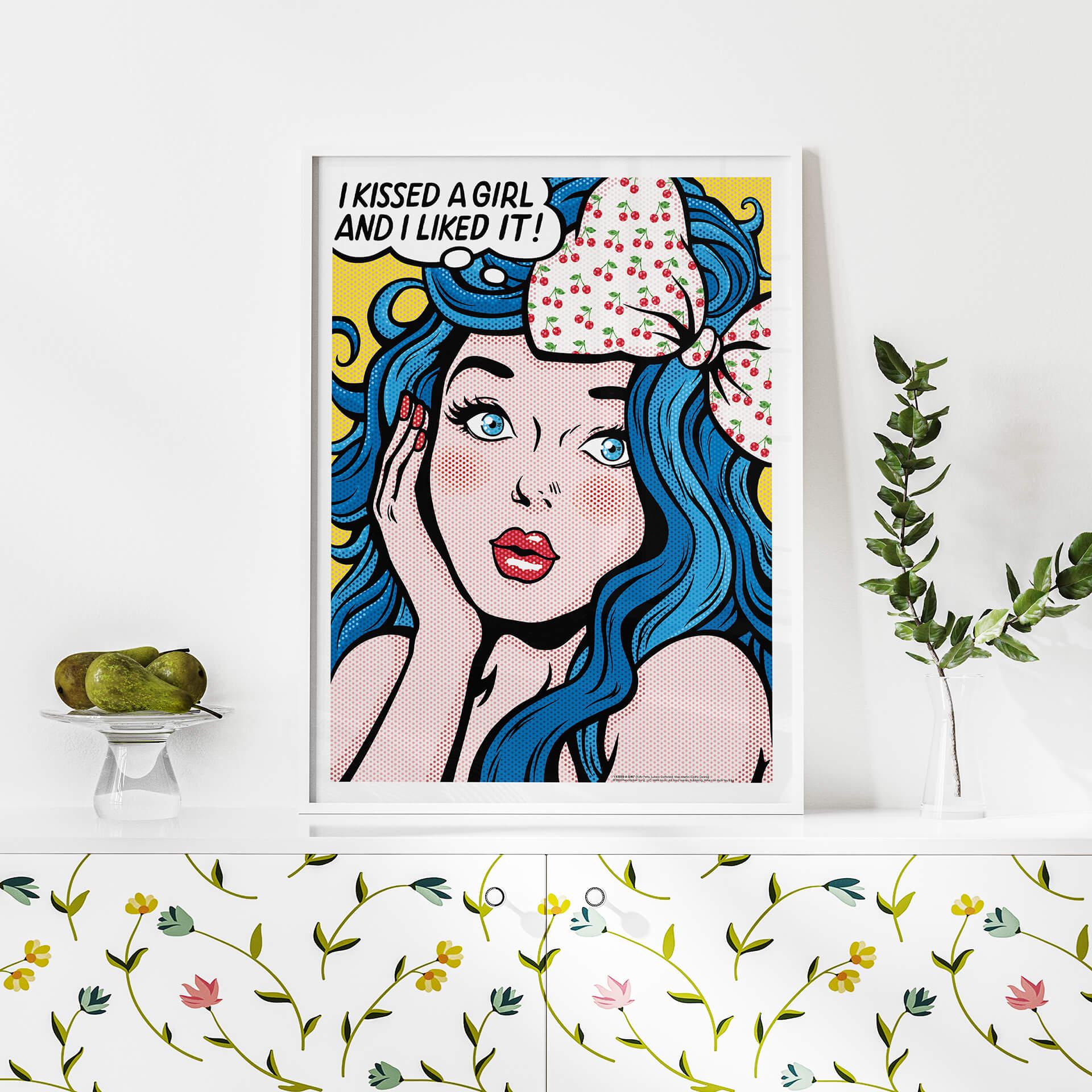 Póster Tohmé - Besé a una chica