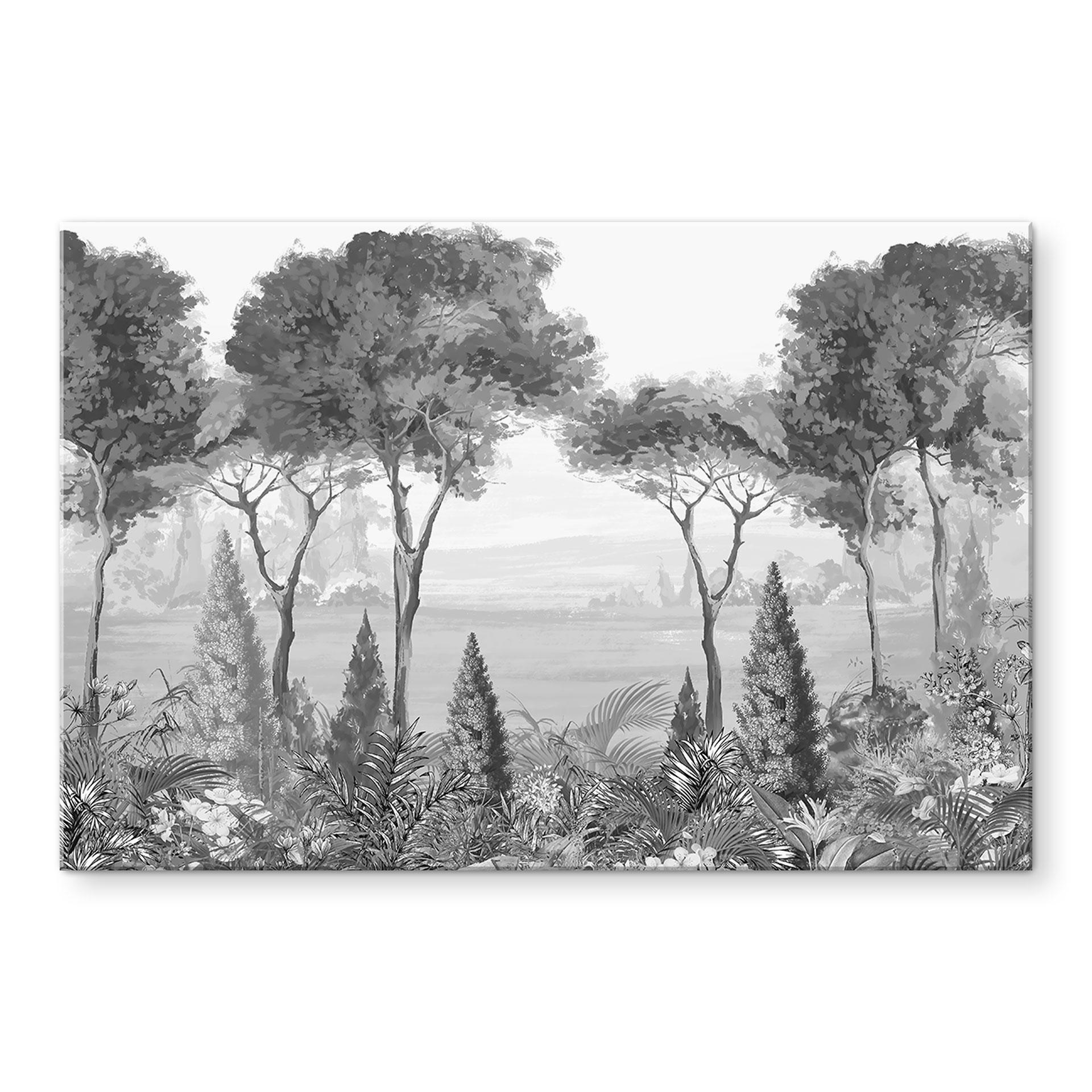 Acrylglas Idyllisch plantenlandschap - Ms Tiff
