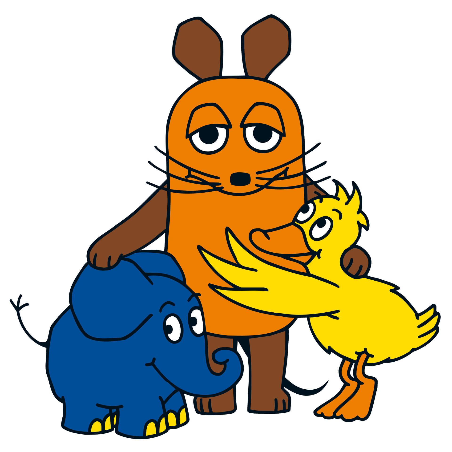 Wandtattoo Die Maus Familienporträt