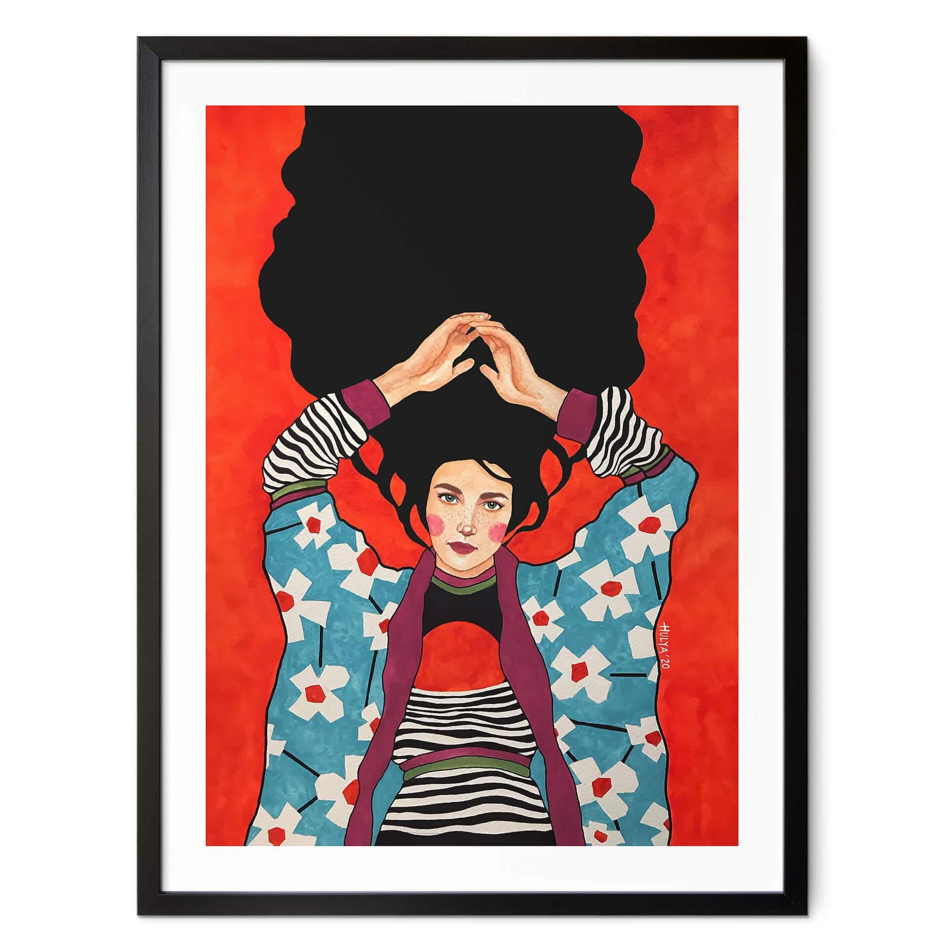 Plakat Woman with a calm soul - Hülya