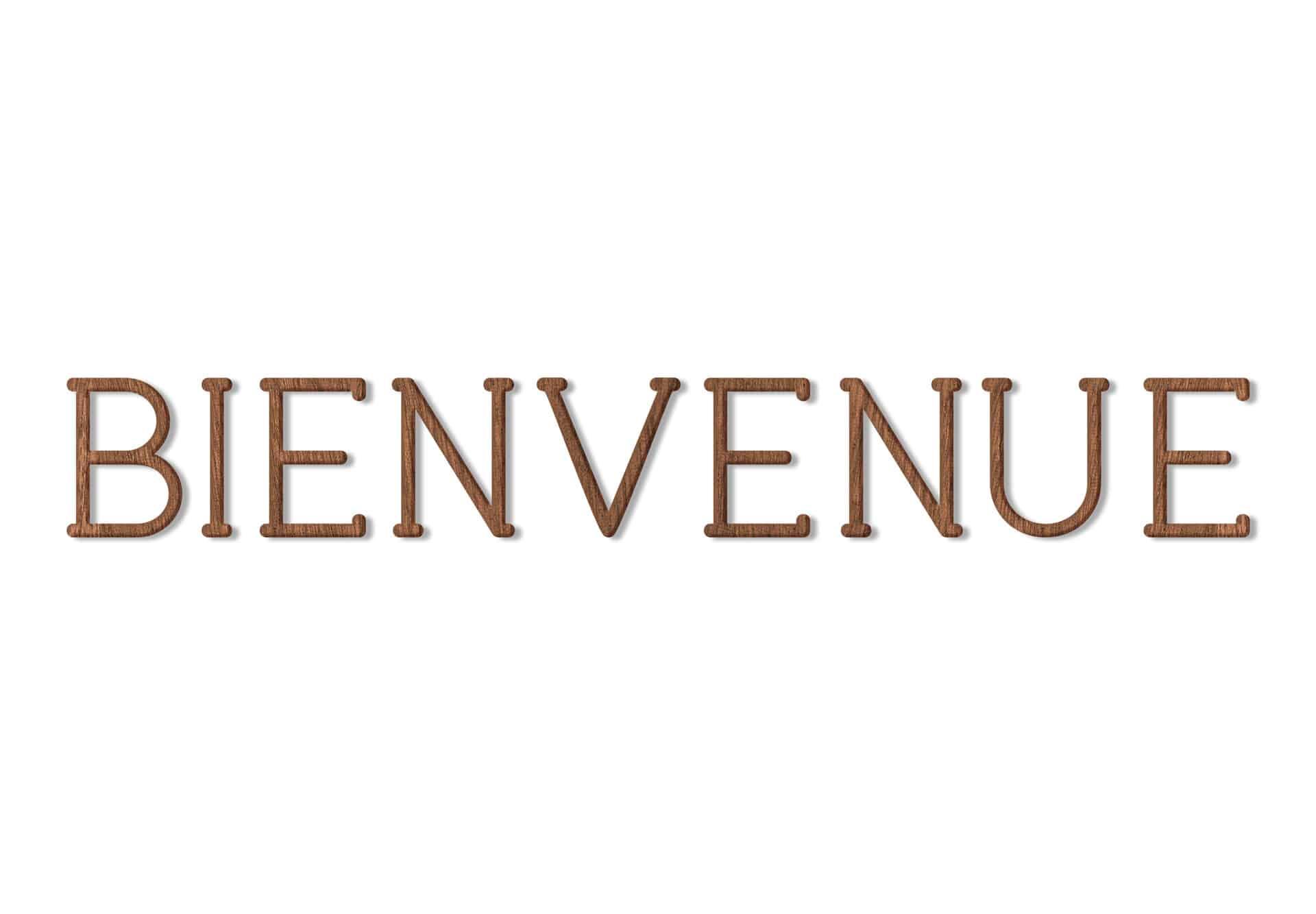 Bienvenue - Mahogni