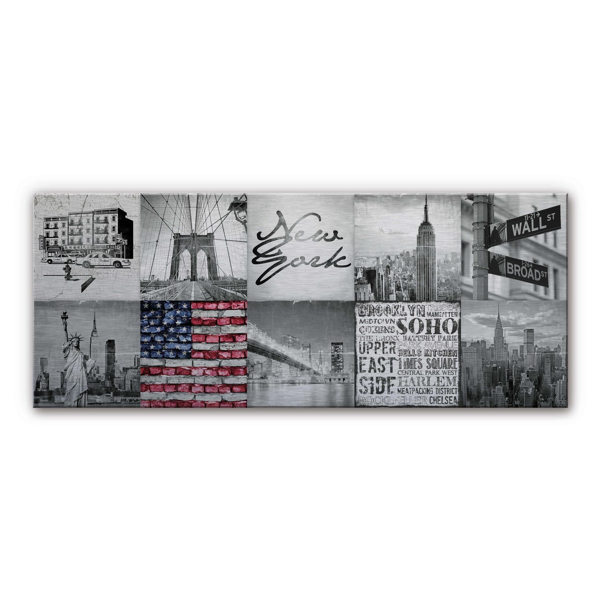 Stænkplade - Impressions of New York City - AluDibond