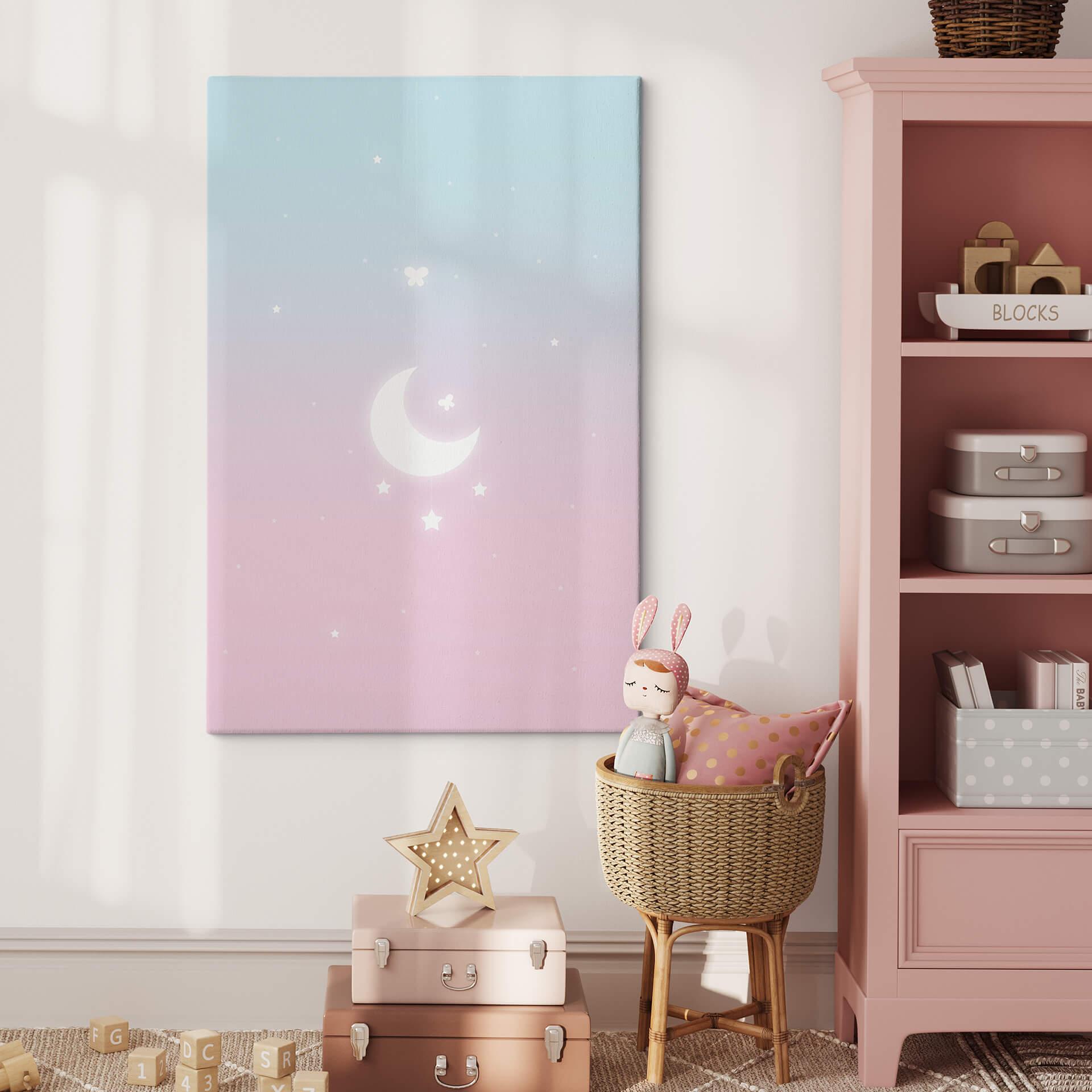 Canvas Thai - Maan en Sterren