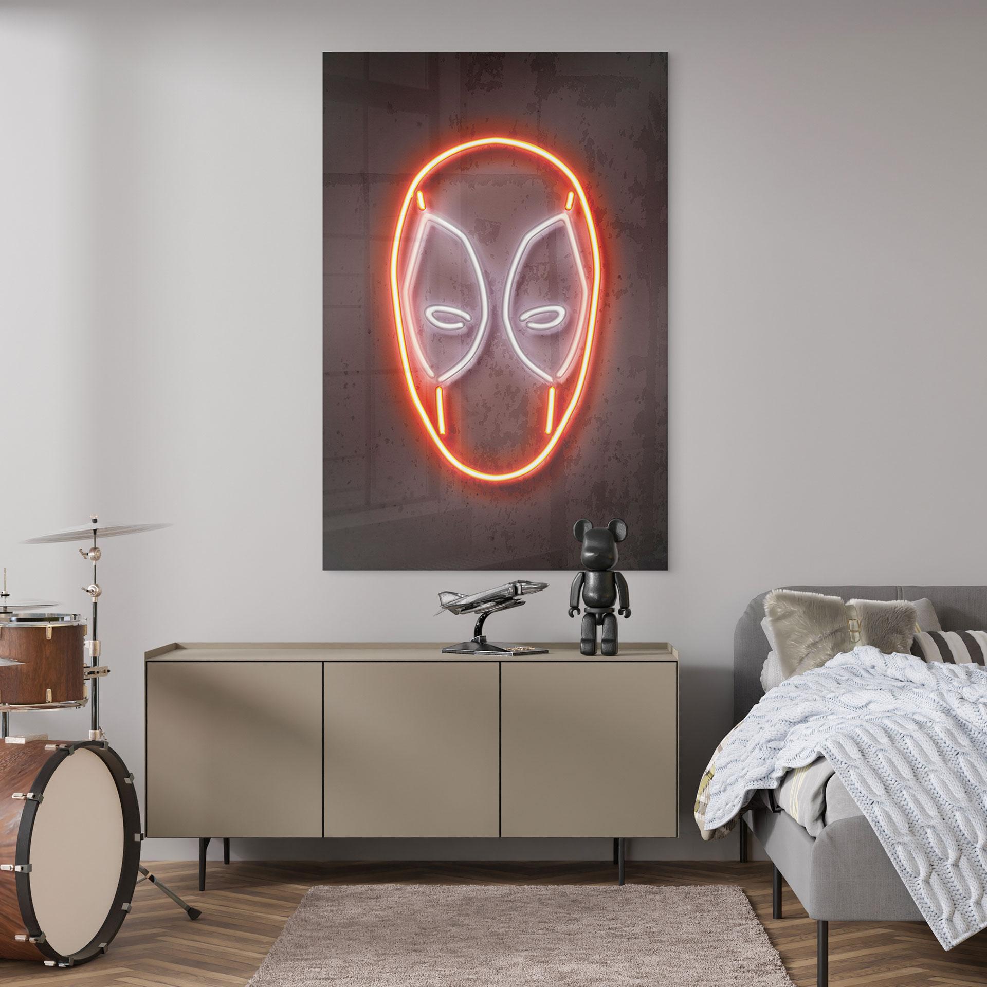 Akrylbillede af Deadpool - Mielu