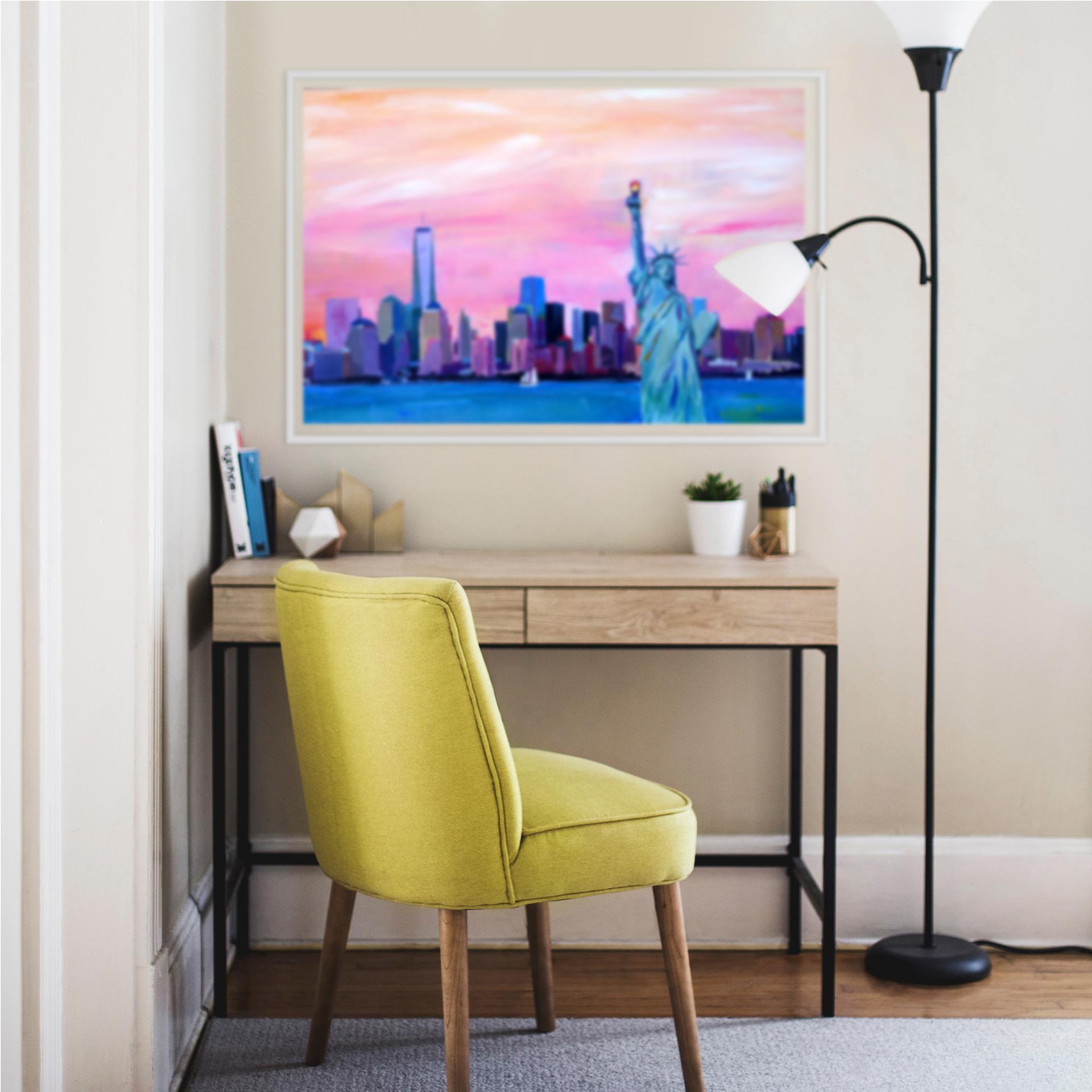 Muurprints Bleichner - Manhattan Skyline