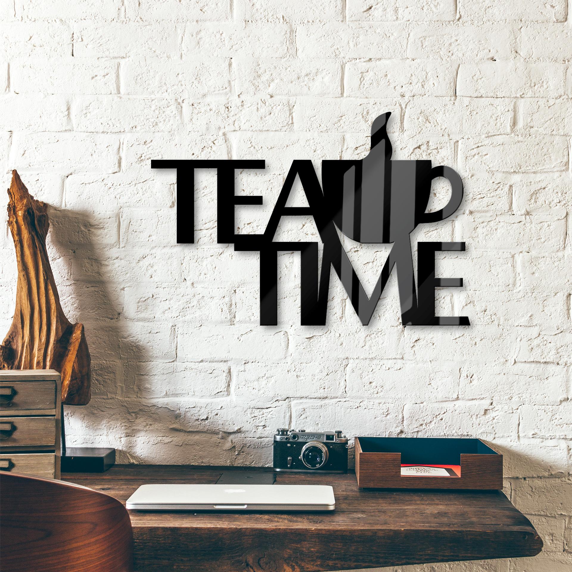 Scritta in acrilico - Tea Time