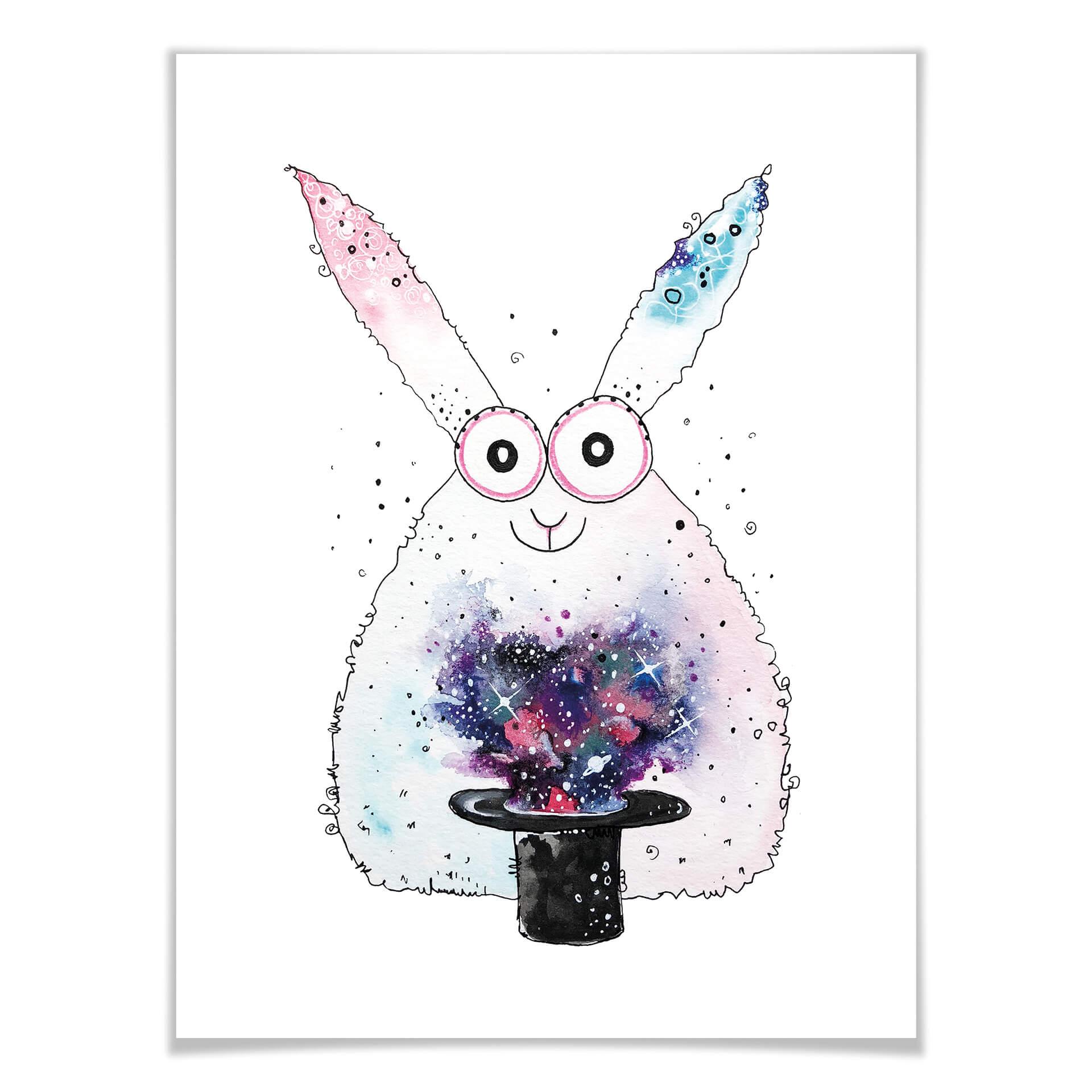 Plakat Hagenmeyer - Magiczny królik