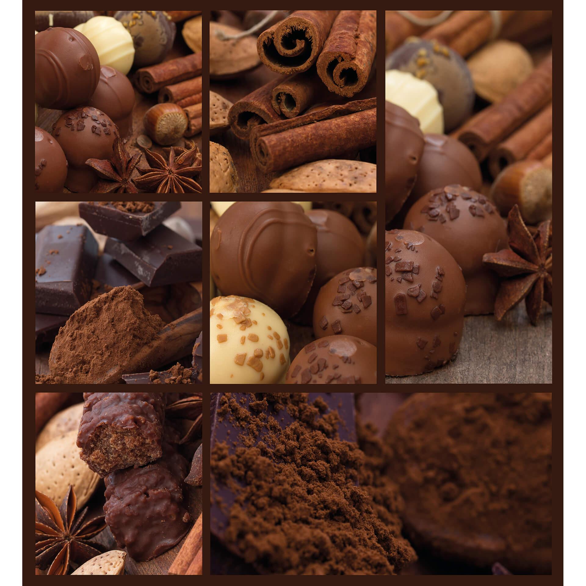 Fotobehang Chocoladedroom