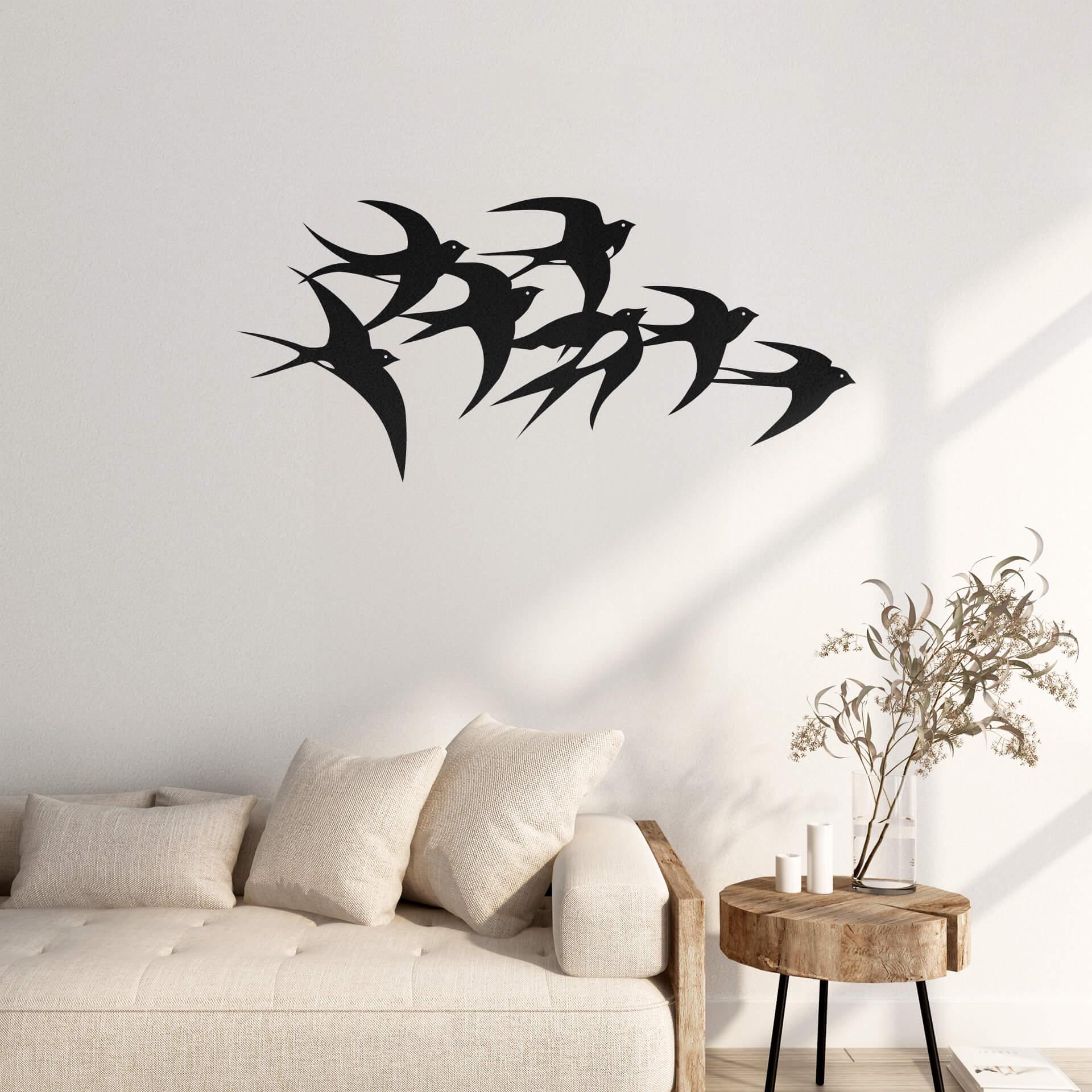 Wallsticker Svale-sværm