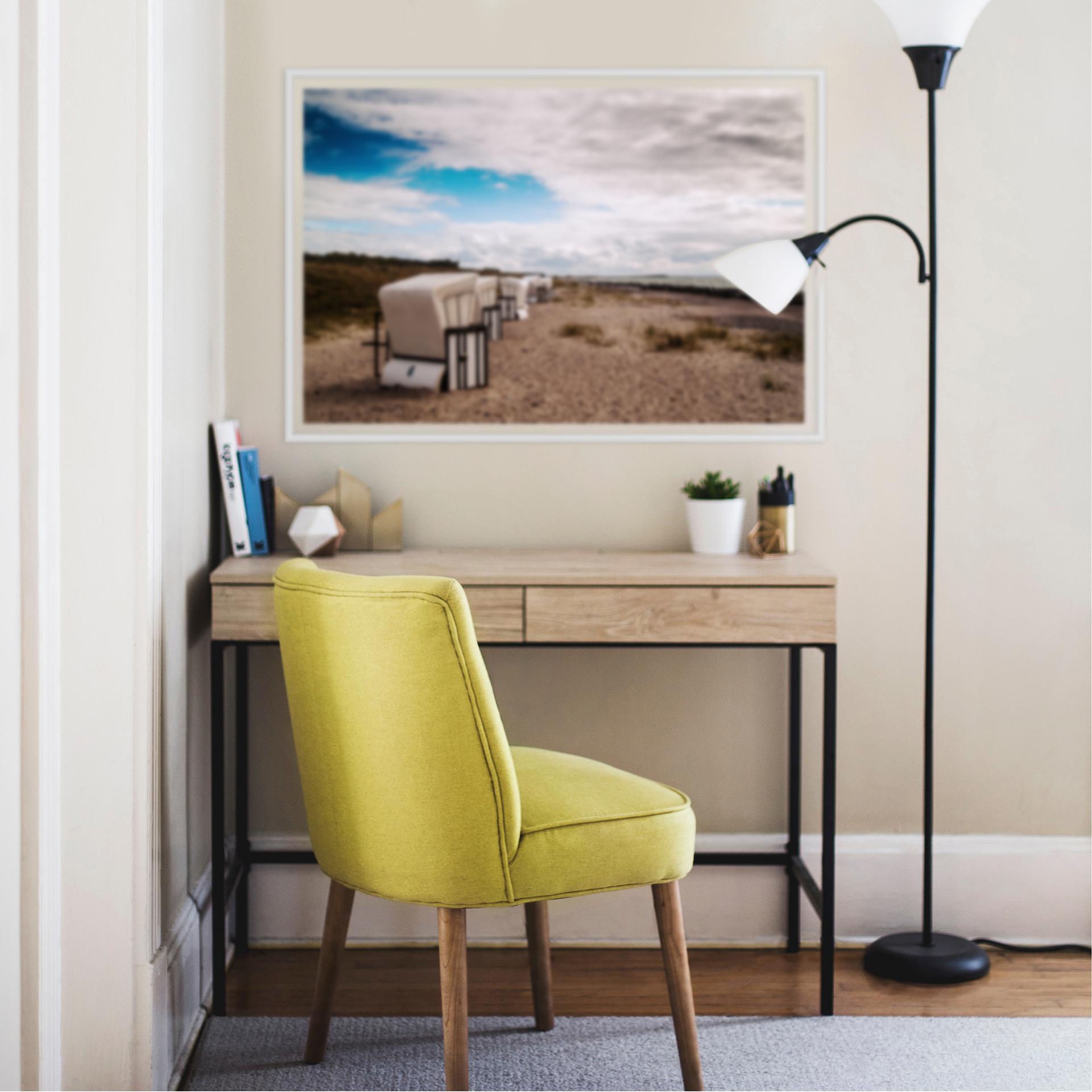 Zelfklevende Poster Strandstoel