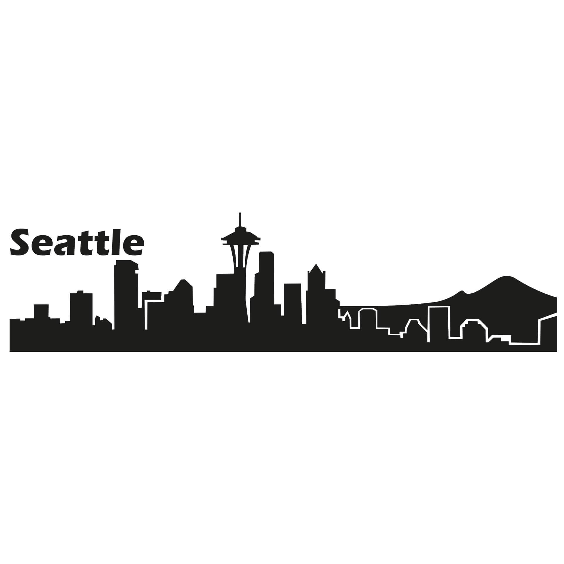 Wallsticker Seattle