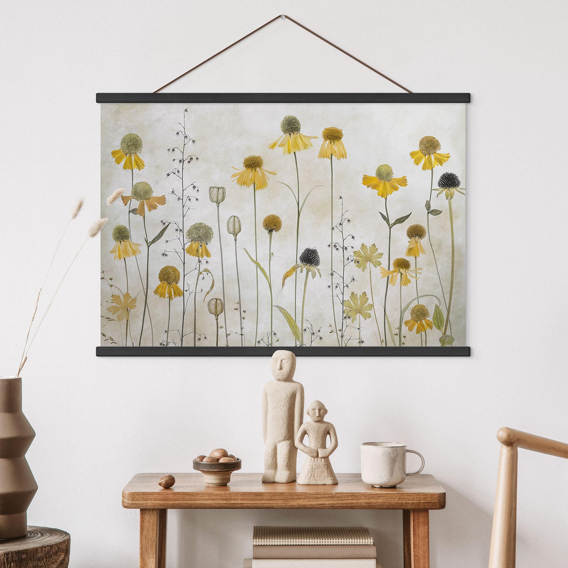 Obraz tkaniny Helenium - Disher