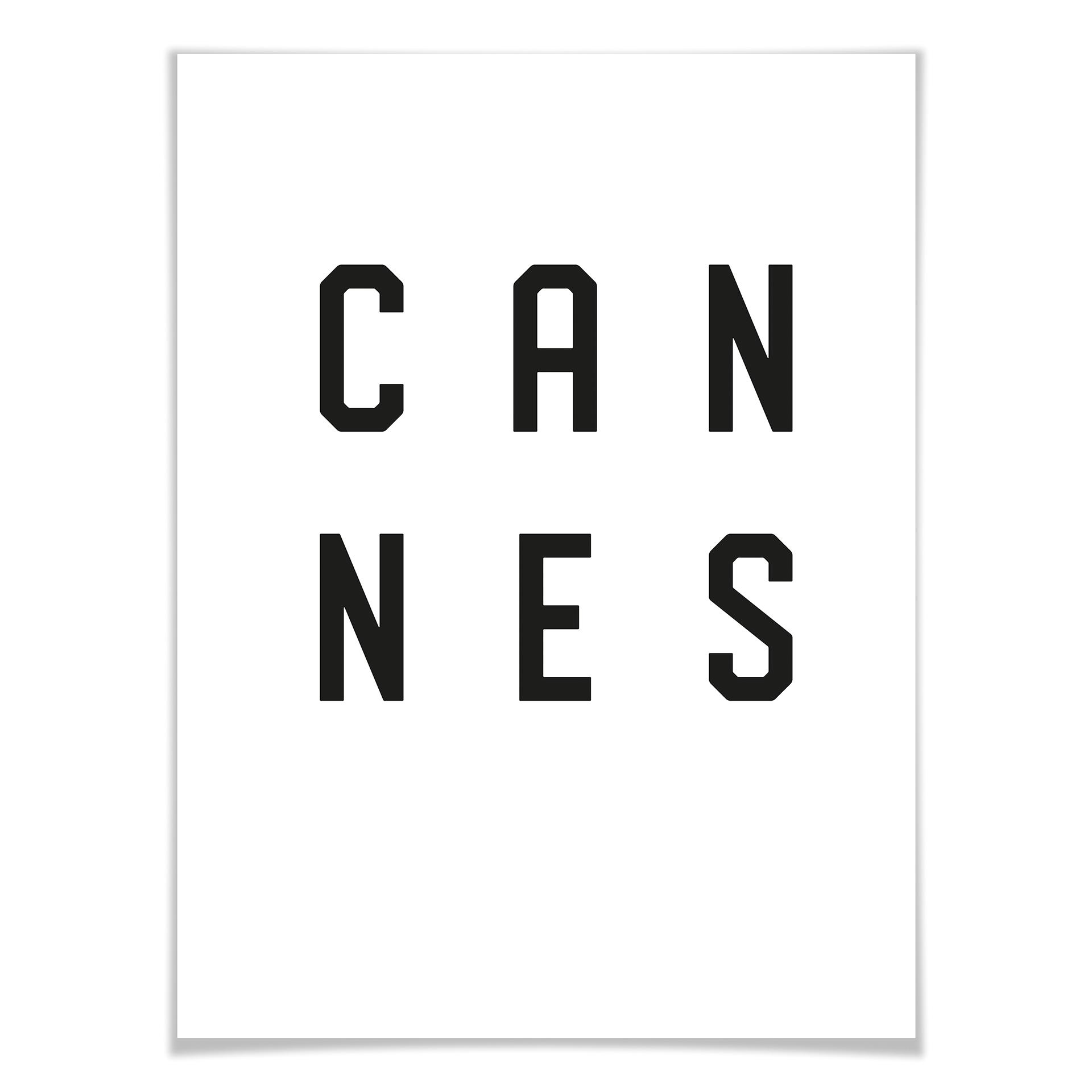 Plakat - Typografia Cannes