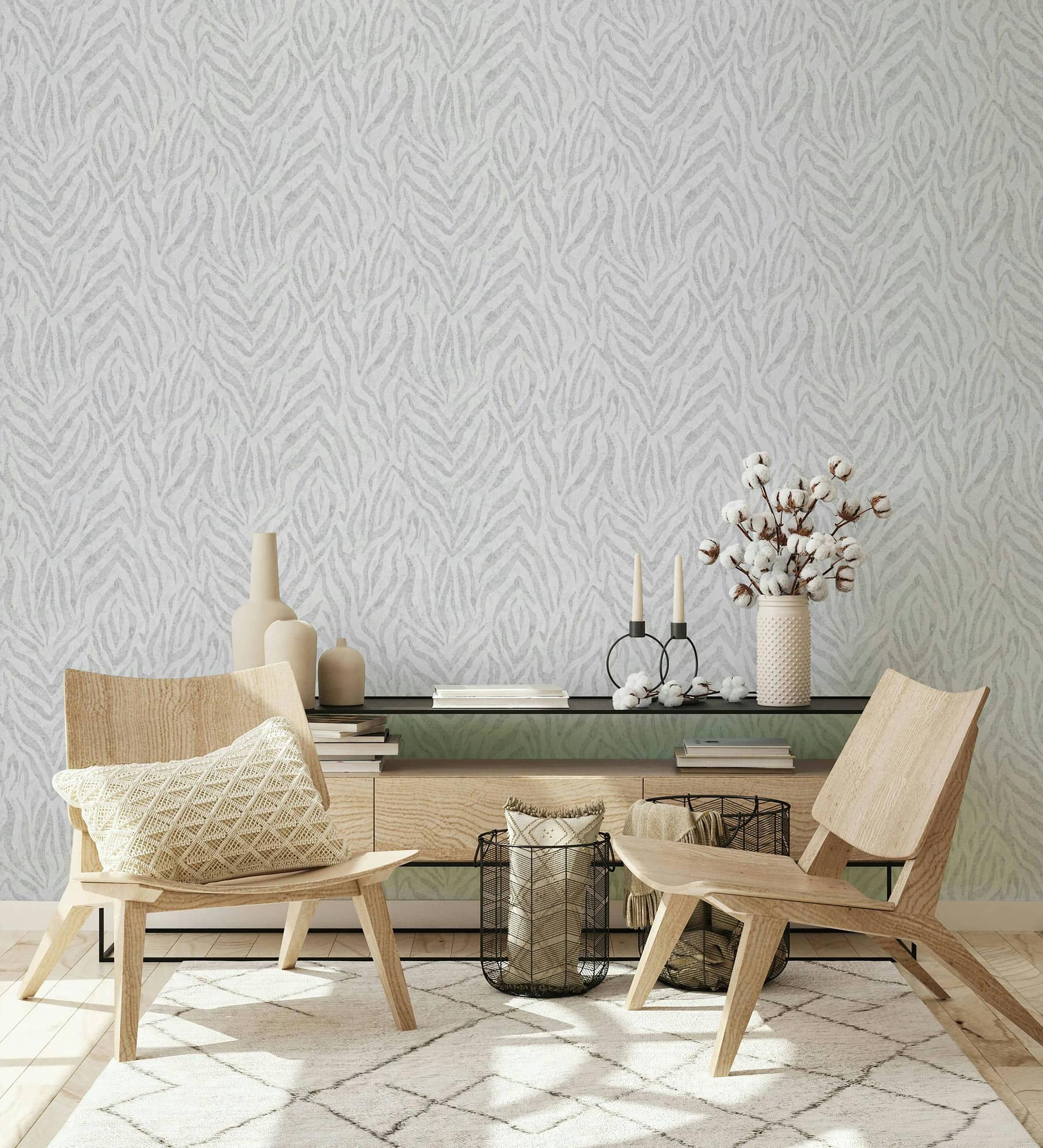 vliesbehang zwart bruin ornament voor woonkamer slaapkamer kantoor marburg behang