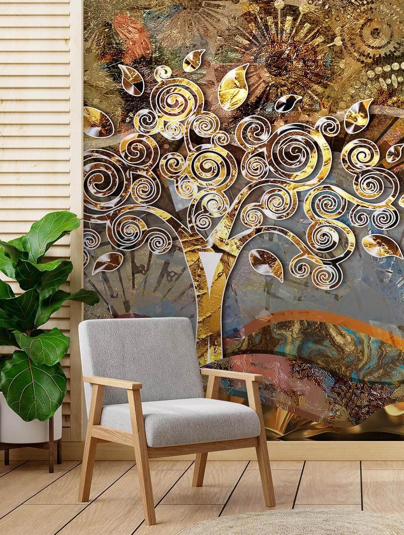 Fototapete, Der Baum des Lebens Klimt