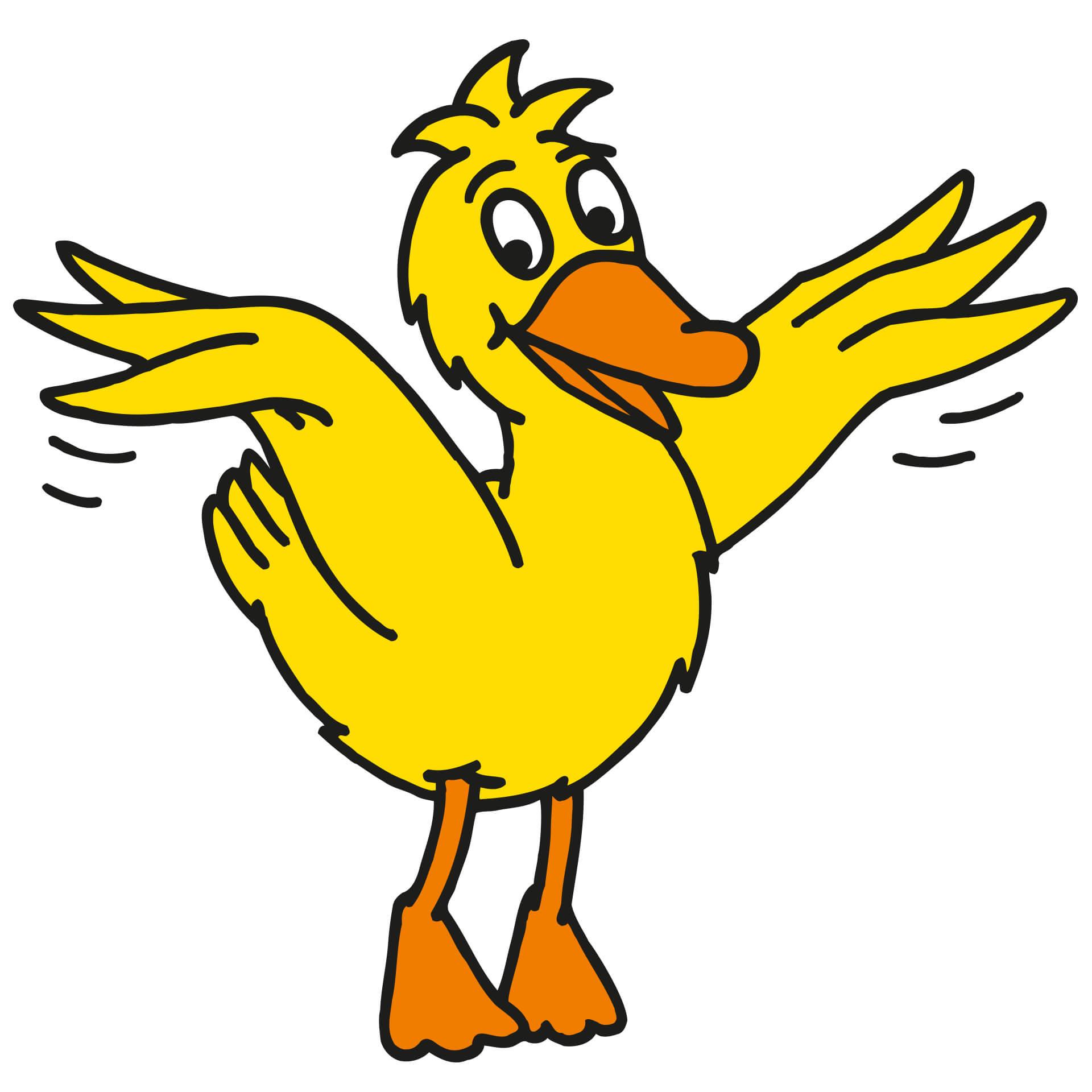 Wandtattoo Die Ente 2