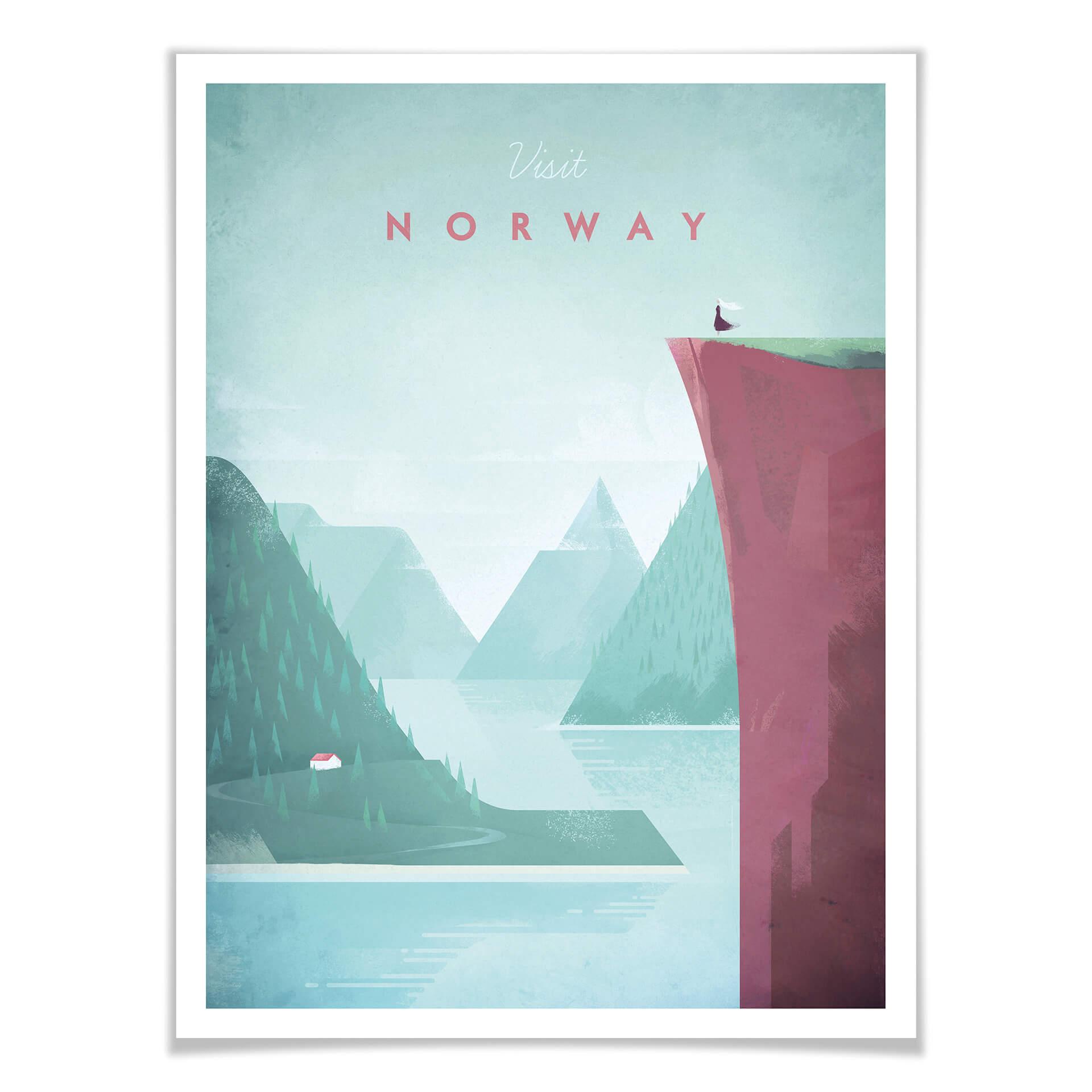 Plakat Rivers - Norwegia
