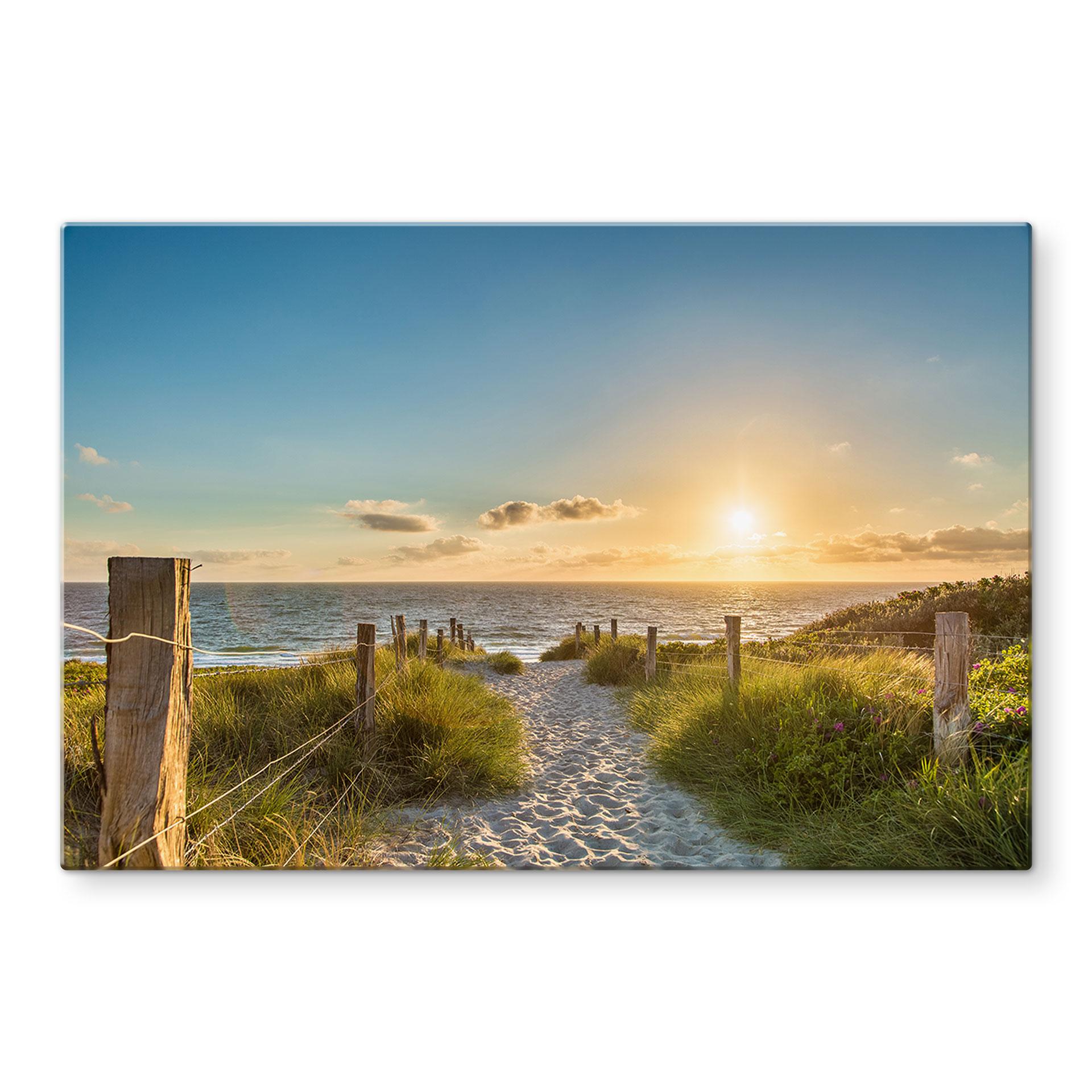Spatscherm Zonsondergang