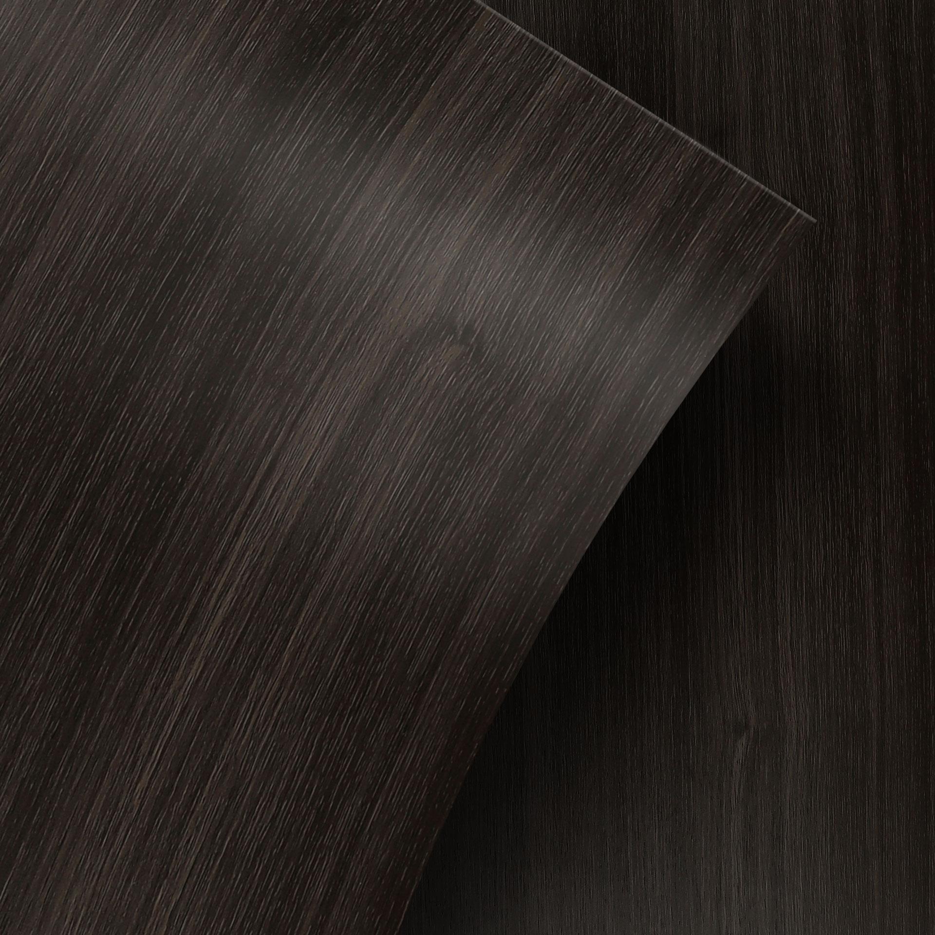 Film adhésif, film pour meubles bois marron foncé, ébène, aspect bois
