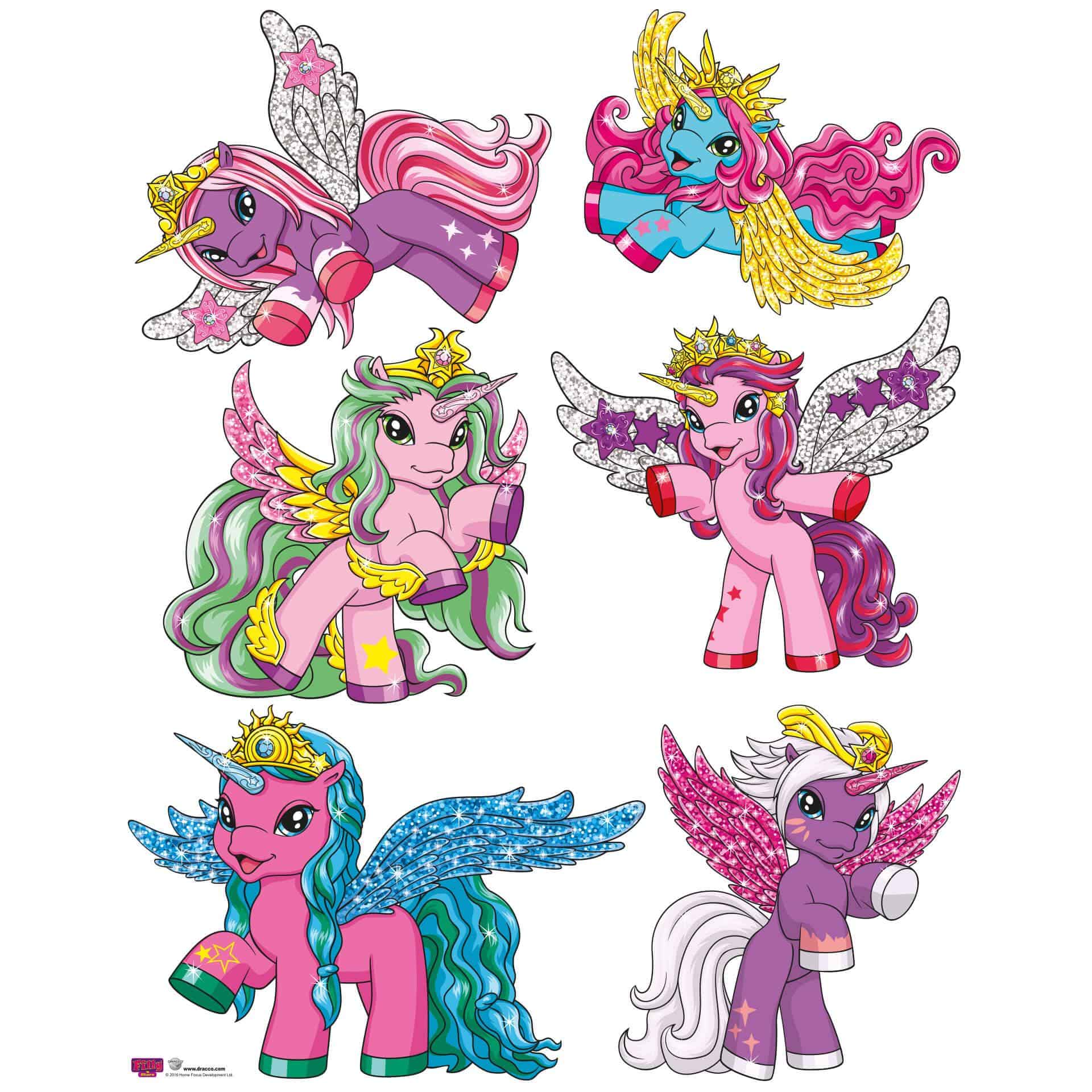 Wallsticker Filly Stars Set