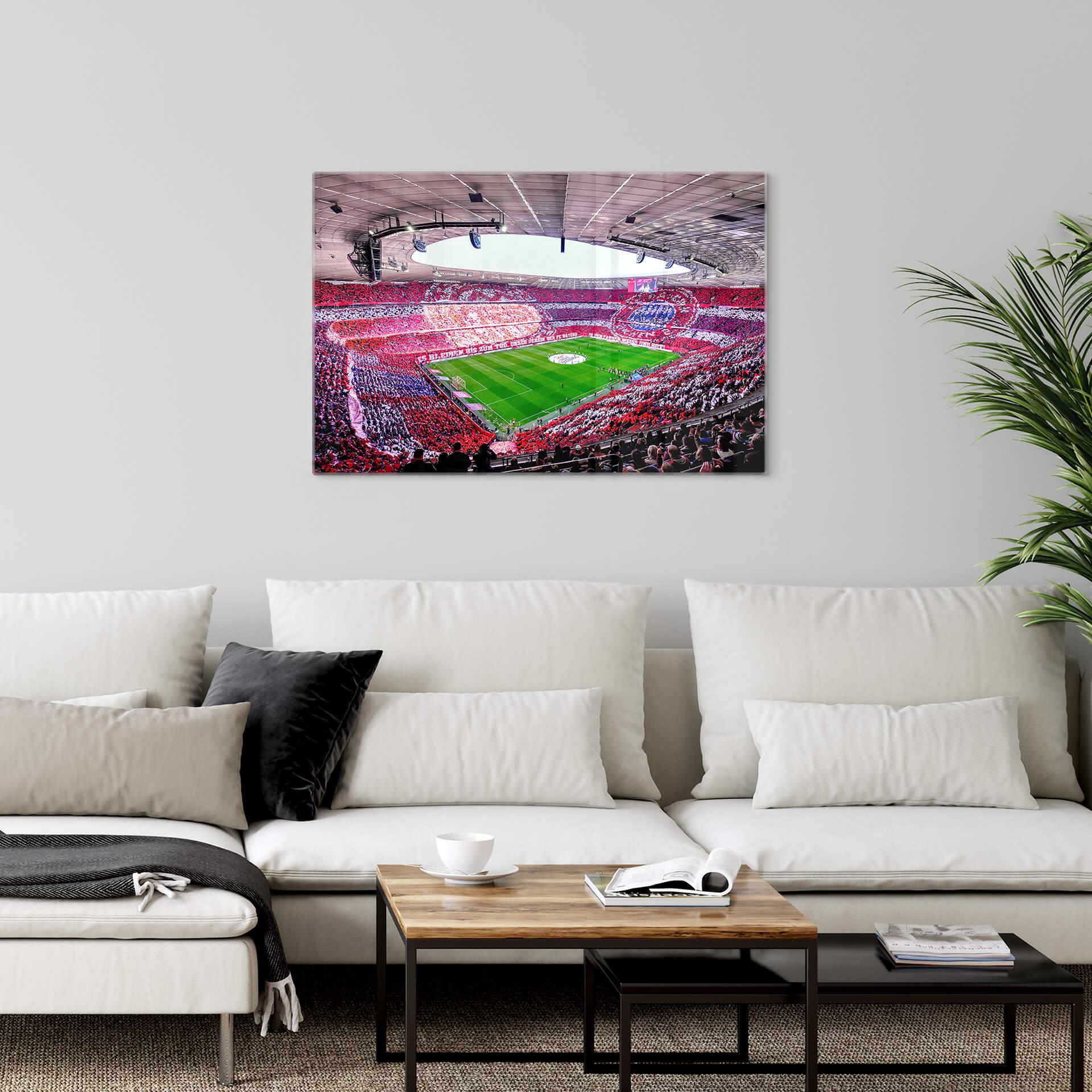 Glasschilderij Bayern Munchen Stadion