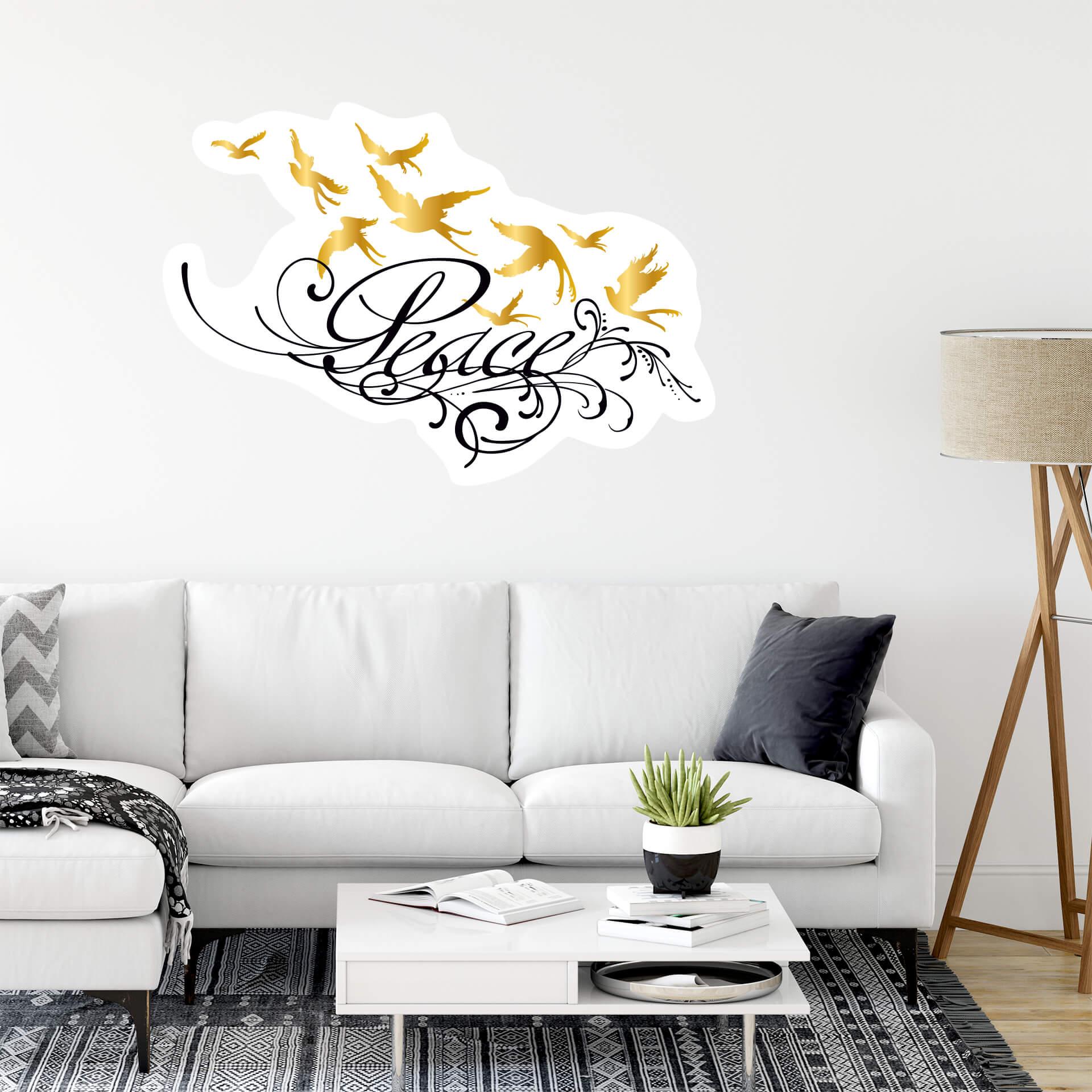 Sticker mural - LA Ink - Peace