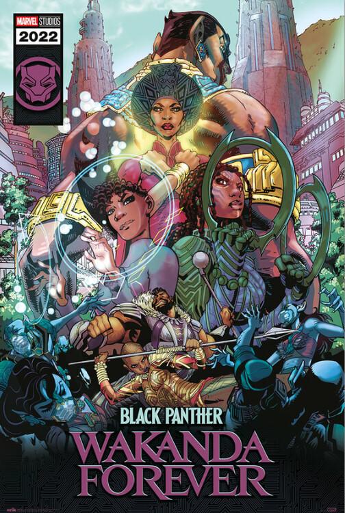 Poster, film poster Black Panther: Wakanda Forever 61x91,5 cm