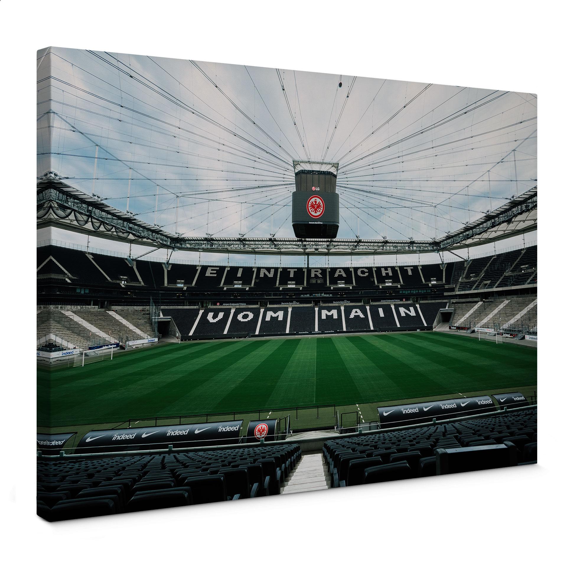 Lærredsprint - Eintracht Frankfurt - Stadion Tribunen